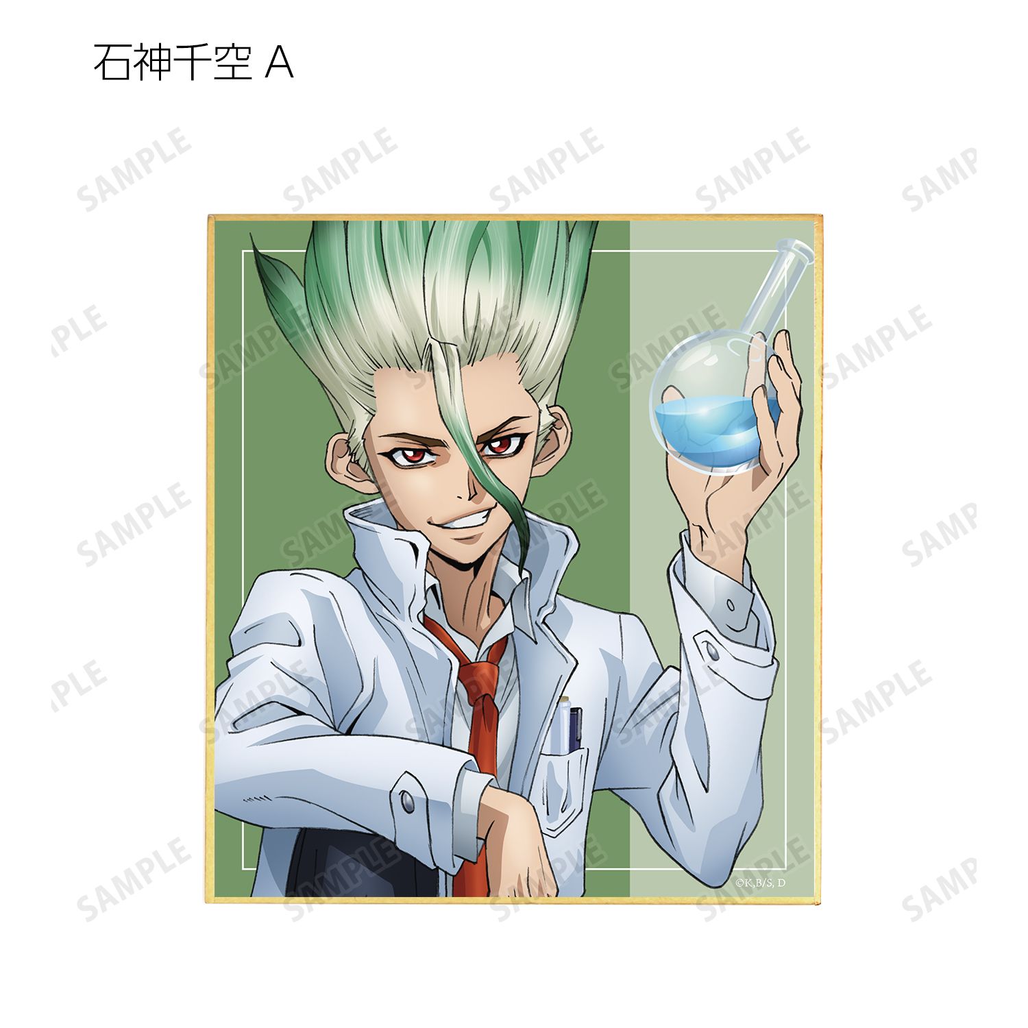 TVアニメ「Dr.STONE」 描き下ろしイラスト 石化前ver. トレーディングミニ色紙(単位/単品) 画像 5 | AniSmile