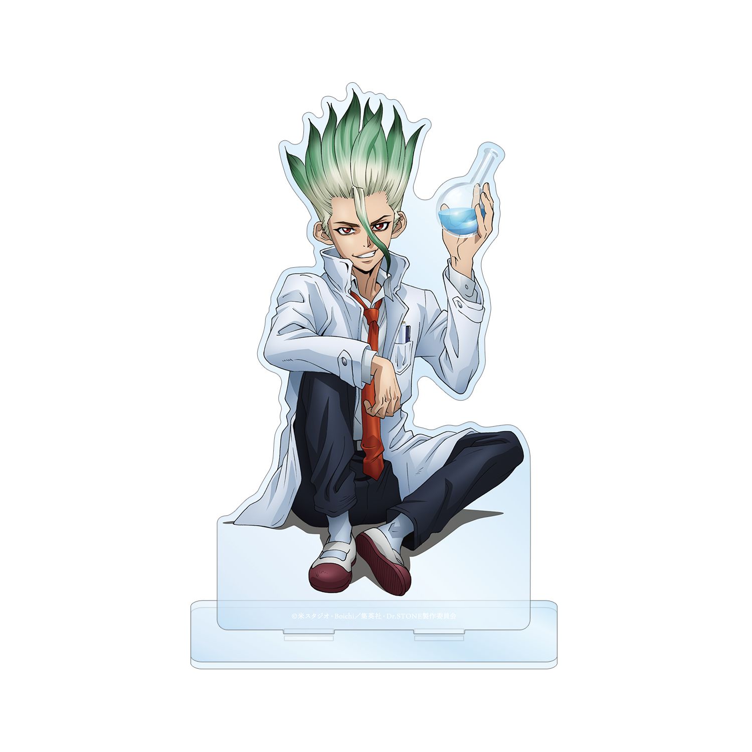 TVアニメ「Dr.STONE」 描き下ろしイラスト 石神千空 石化前ver. BIGアクリルスタンド - official product image | AniSmile