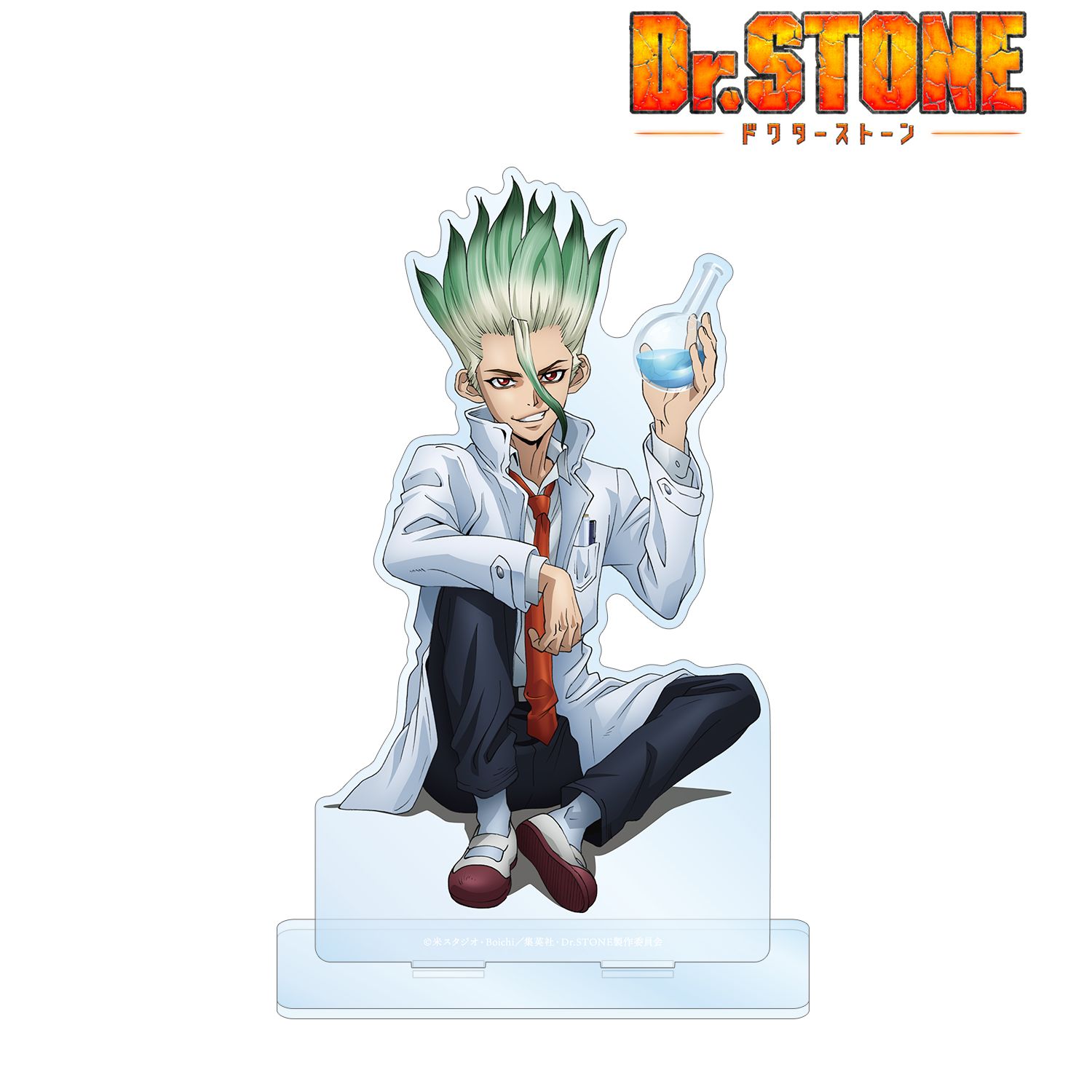 TVアニメ「Dr.STONE」 描き下ろしイラスト 石神千空 石化前ver. BIGアクリルスタンド Image 2 | AniSmile