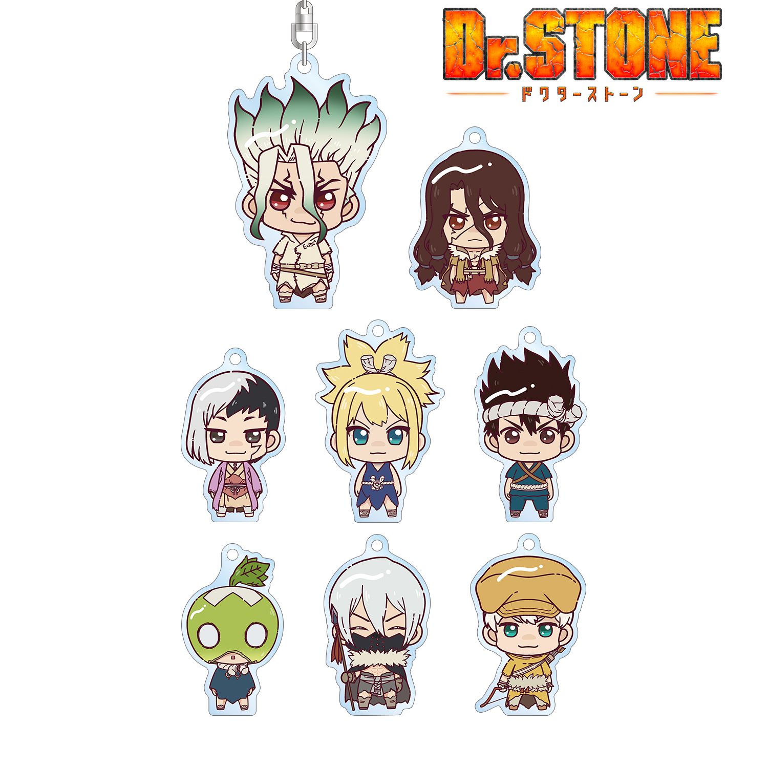 TVアニメ「Dr.STONE」 トレーディング ちょこんと! アクリルキーホルダー(単位/単品) Image 3 | AniSmile