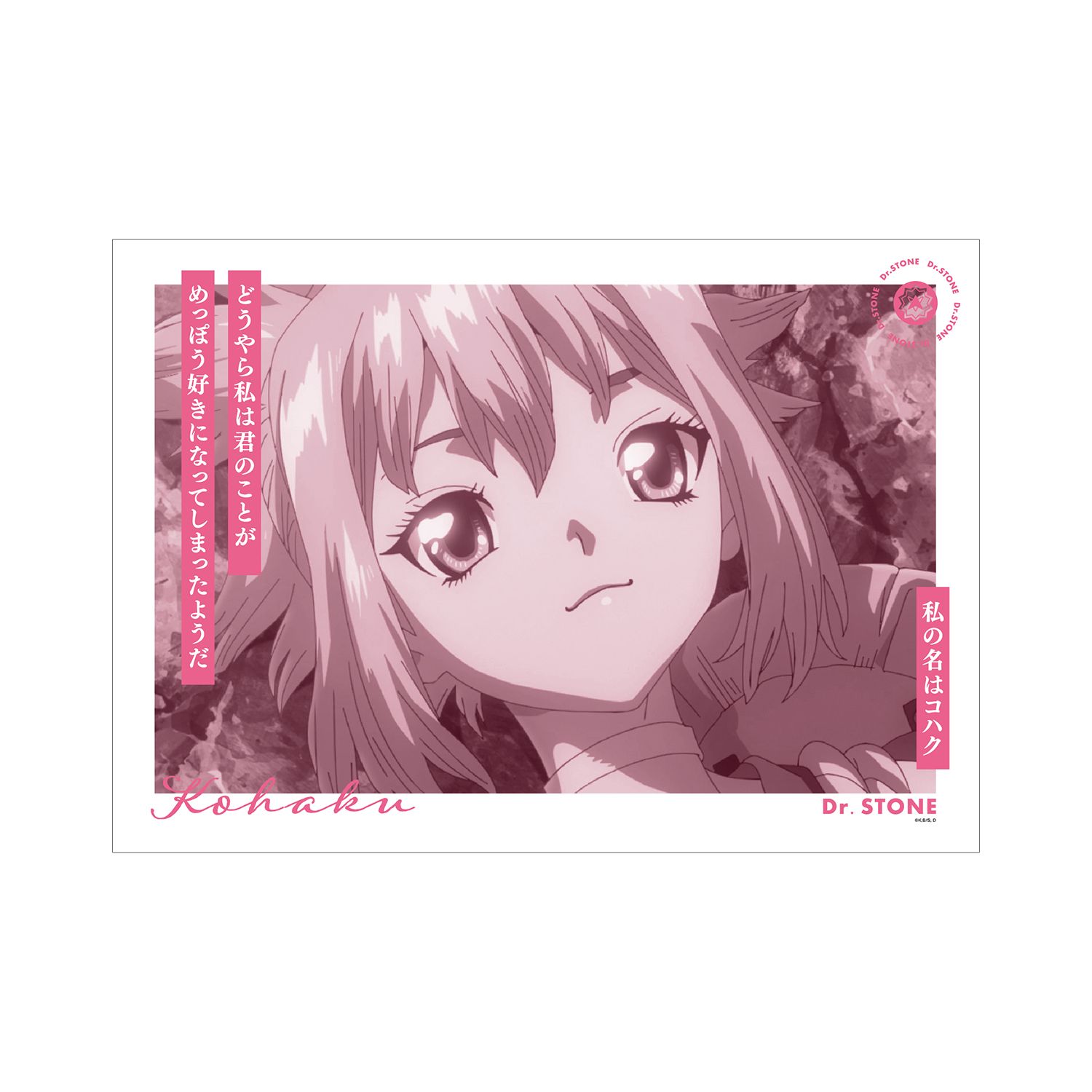 TVアニメ「Dr.STONE」 コハク A3マット加工ポスター - 公式商品画像 | AniSmile