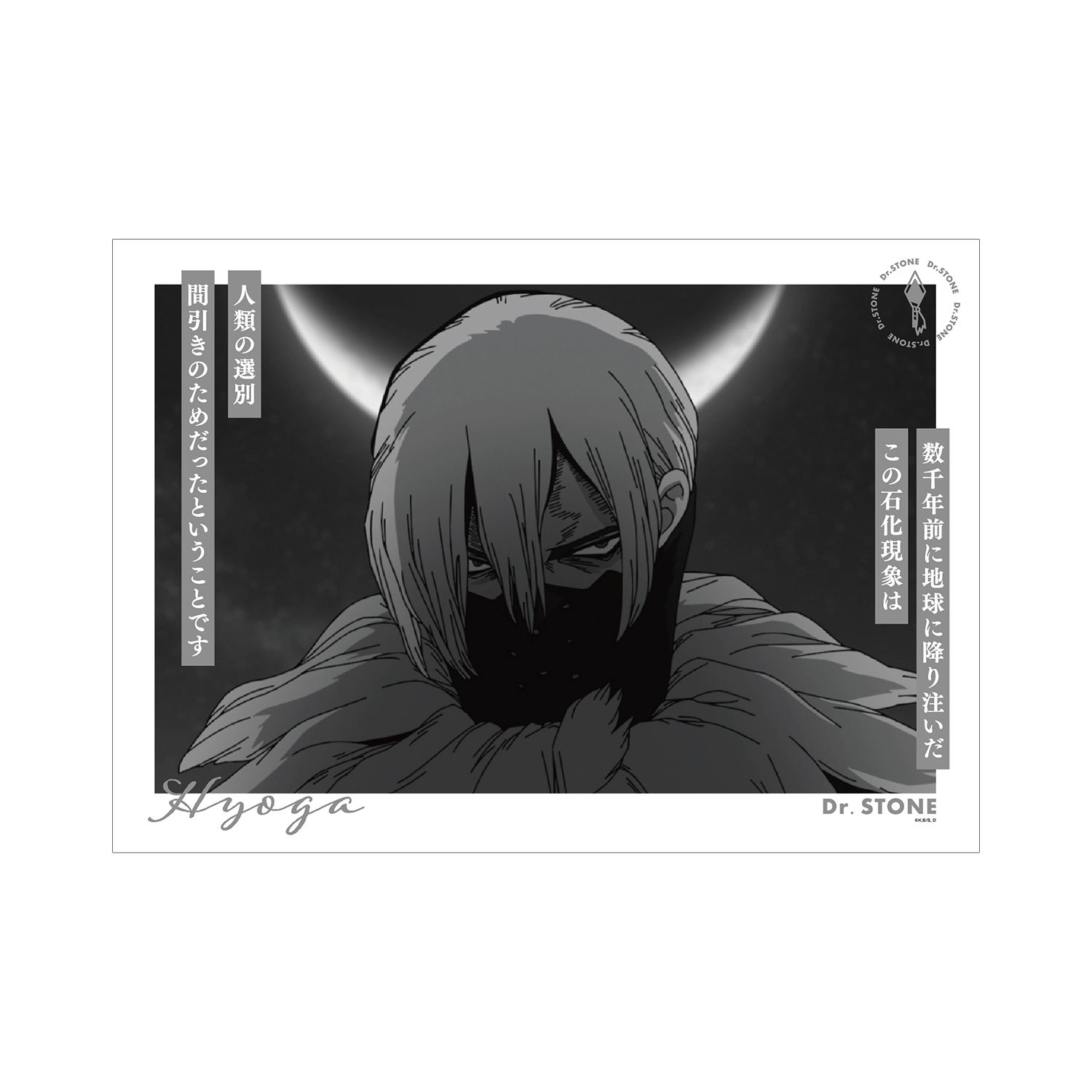 TVアニメ「Dr.STONE」 氷月 A3マット加工ポスター - AniSmile