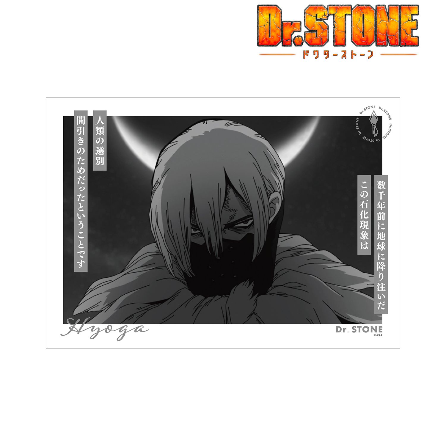 TVアニメ「Dr.STONE」 氷月 A3マット加工ポスター 画像 2 | AniSmile