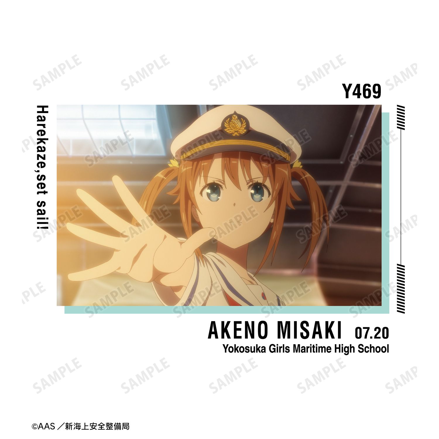 劇場版 ハイスクール・フリート 晴風Ⅱ出航 Tシャツレディース(サイズ/M) 图片 3 | AniSmile