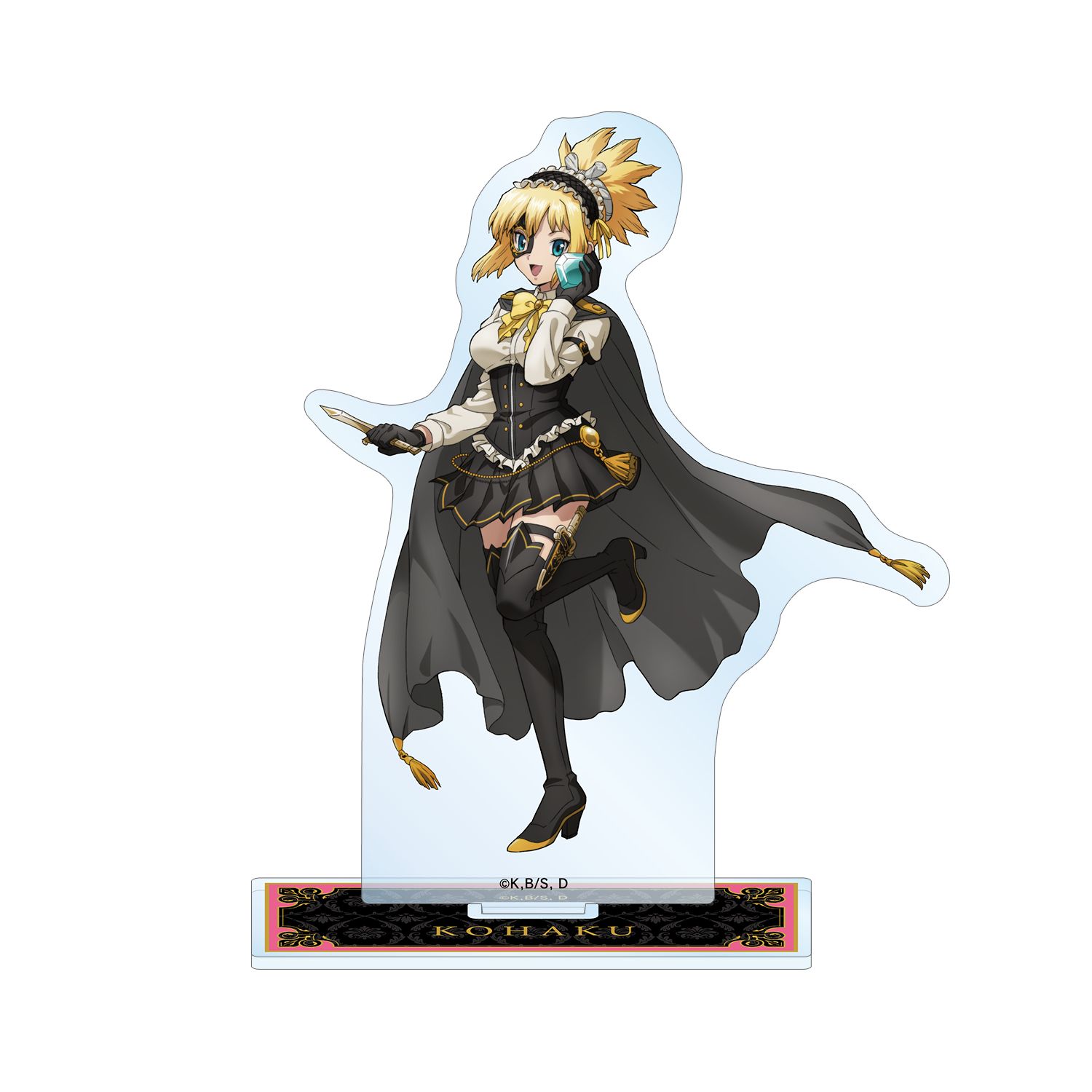 TVアニメ「Dr.STONE」 描き下ろしイラスト コハク 怪盗団ver. BIGアクリルスタンド - official product image | AniSmile
