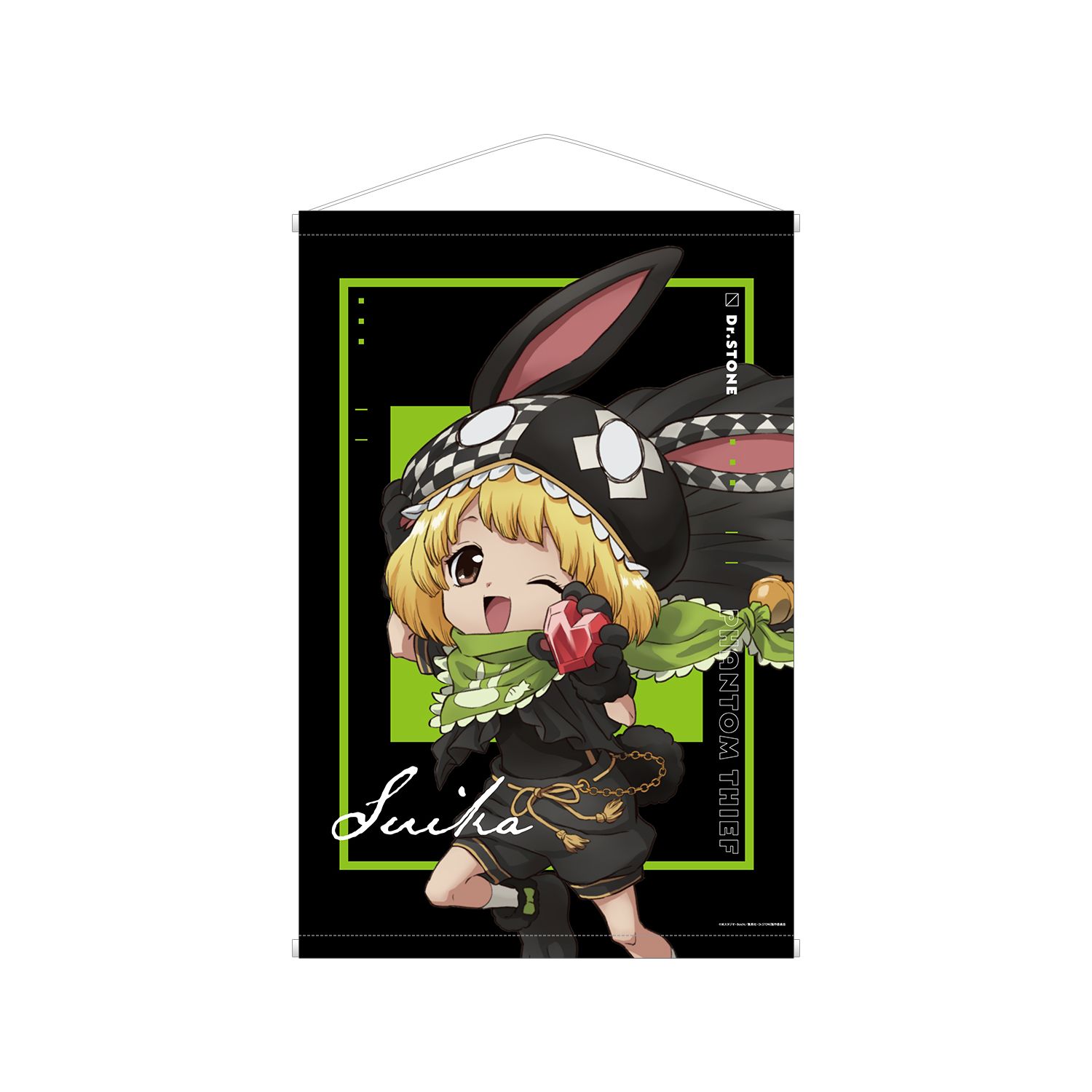 TVアニメ「Dr.STONE」 描き下ろしイラスト スイカ 怪盗団ver. B2タペストリー - official product image | AniSmile
