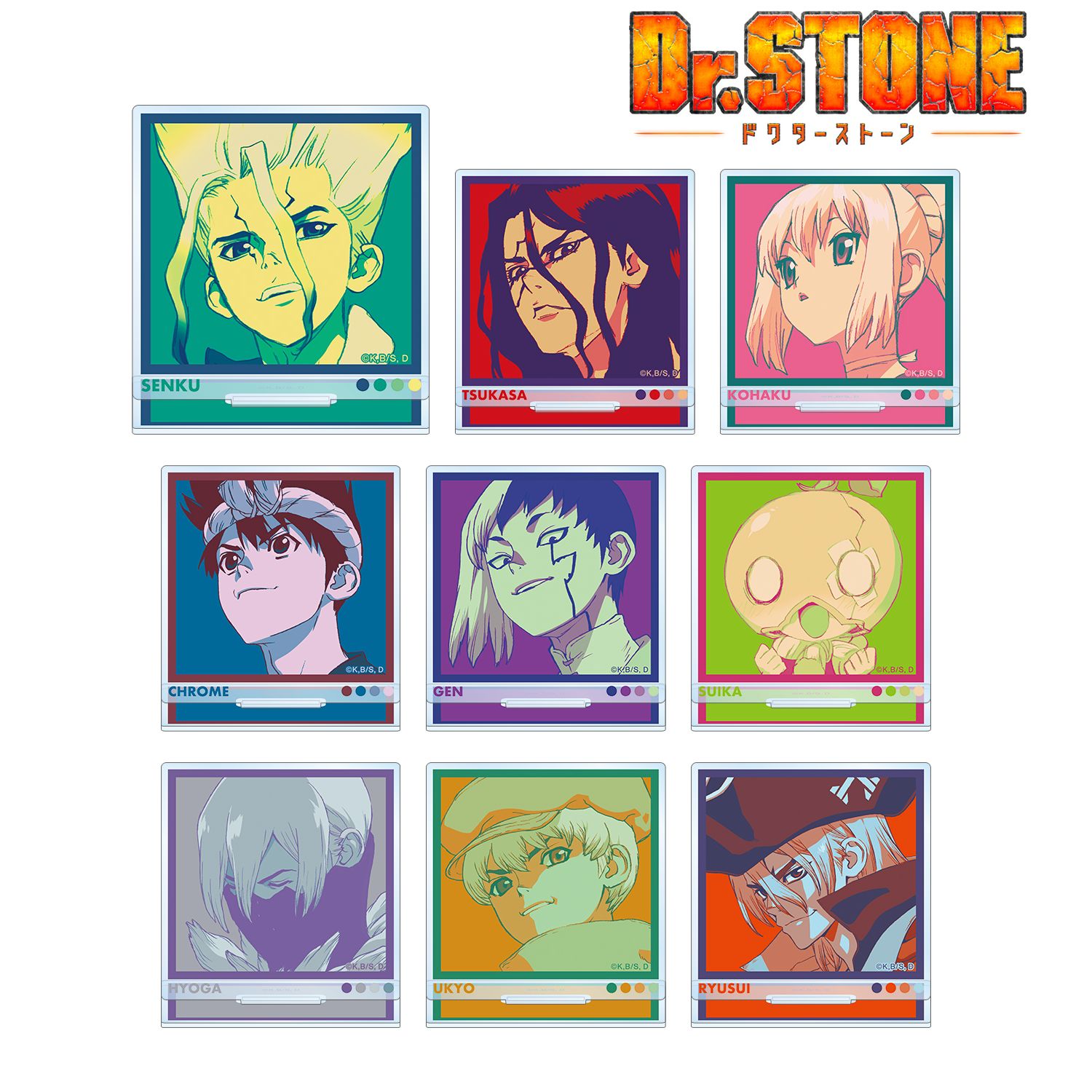 TVアニメ「Dr.STONE」 トレーディング paleful アクリルスタンド(単位/単品) 画像 2 | AniSmile