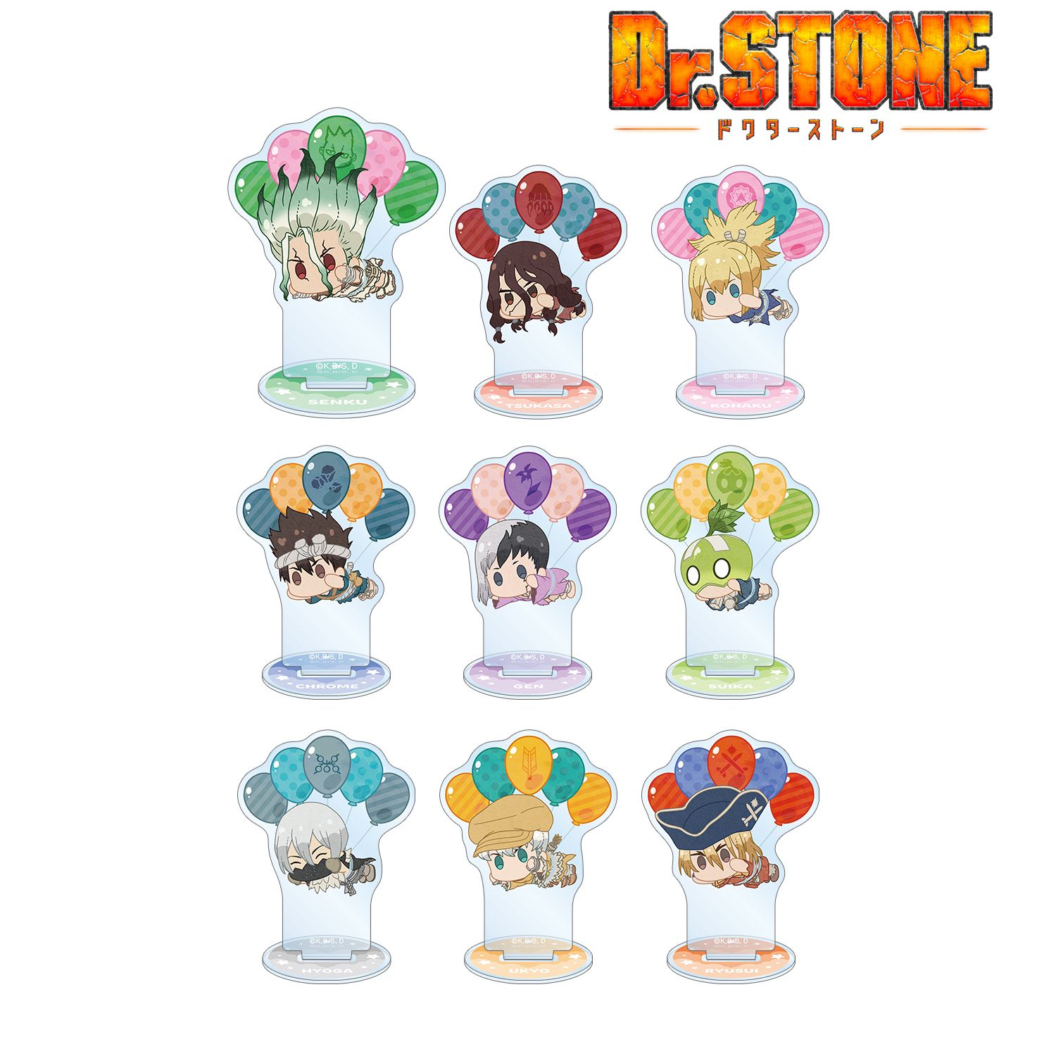 TVアニメ「Dr.STONE」 トレーディング POPOON アクリルスタンド(単位/単品) 画像 2 | AniSmile