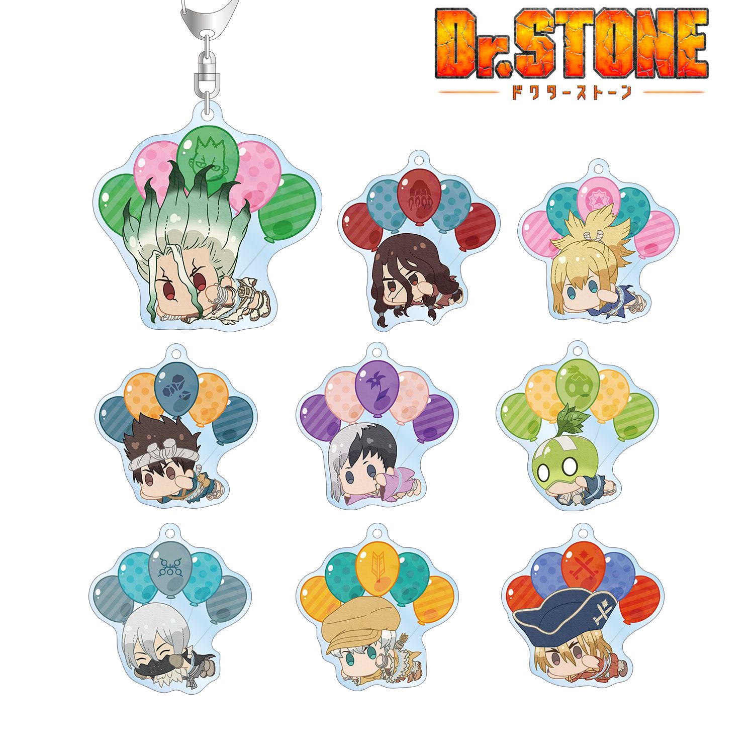 TVアニメ「Dr.STONE」 トレーディング POPOON アクリルキーホルダー(単位/単品) Image 2 | AniSmile