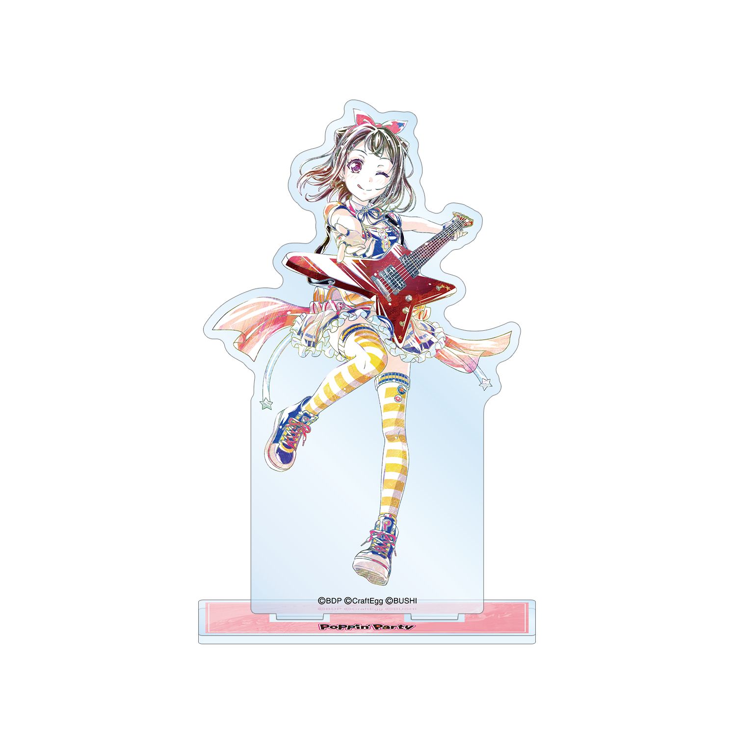 バンドリ! ガールズバンドパーティ! 戸山 香澄 Ani-Art 第4弾 BIGアクリルスタンド - AniSmile
