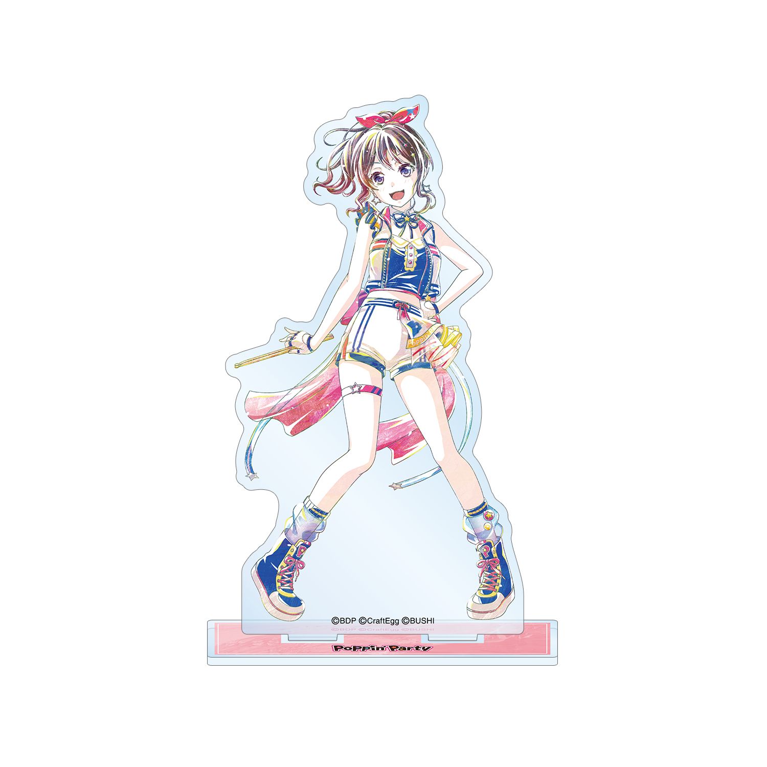 バンドリ! ガールズバンドパーティ! 山吹 沙綾 Ani-Art 第4弾 BIGアクリルスタンド - AniSmile
