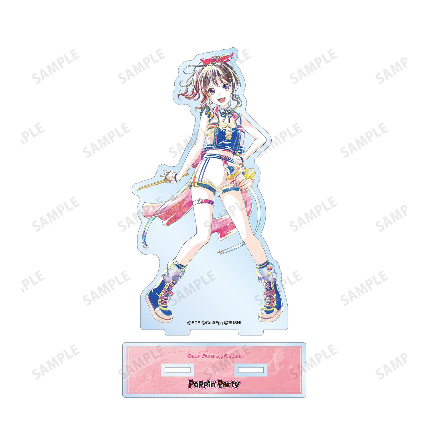 バンドリ! ガールズバンドパーティ! 山吹 沙綾 Ani-Art 第4弾 BIGアクリルスタンド Image 3 | AniSmile
