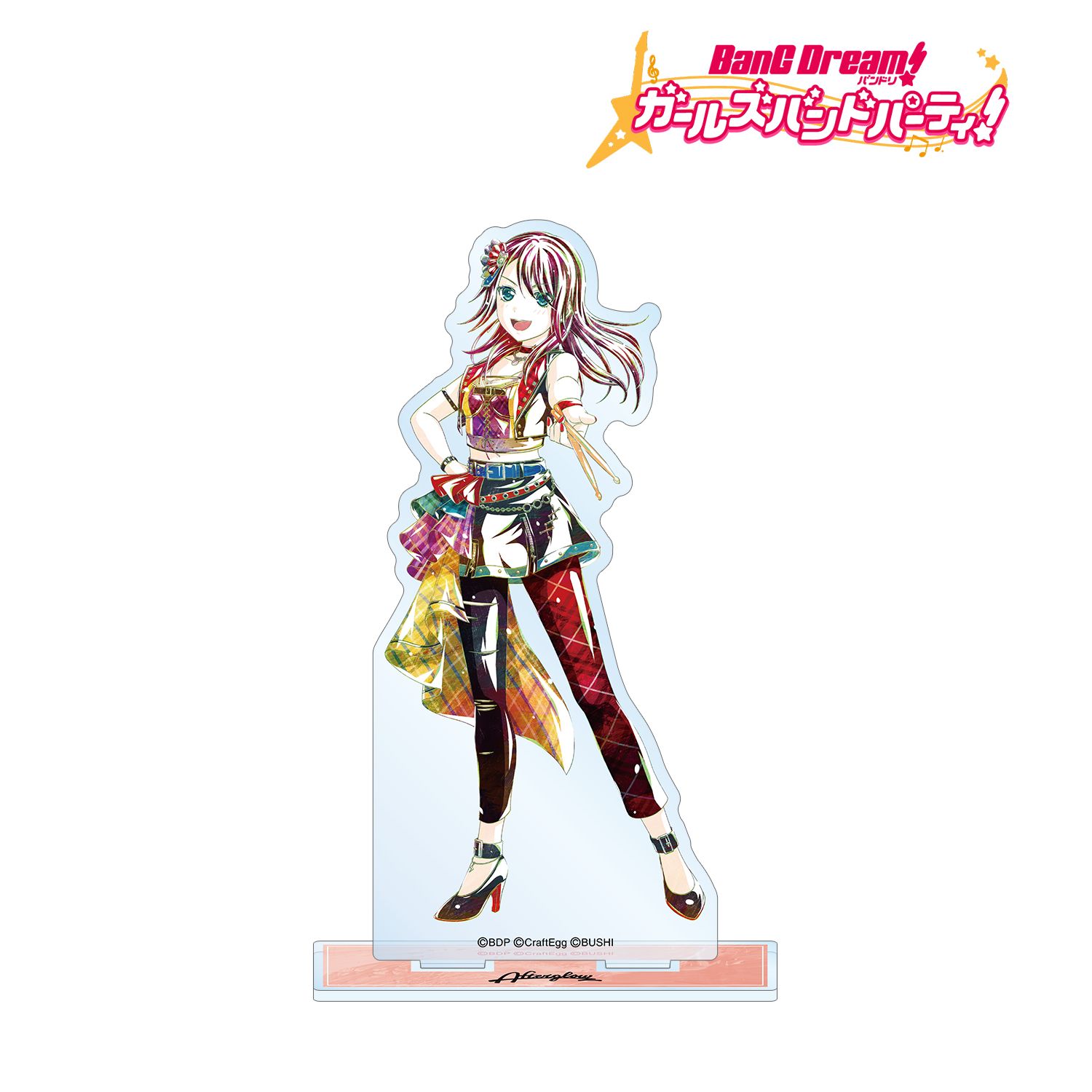 バンドリ! ガールズバンドパーティ! 宇田川 巴 Ani-Art 第4弾 BIGアクリルスタンド 图片 2 | AniSmile
