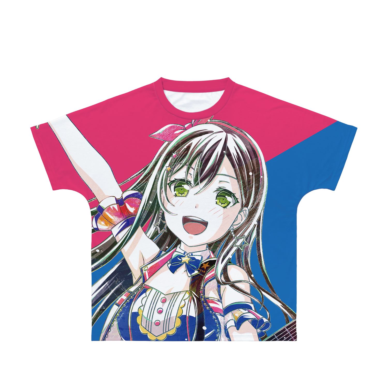 BanG Dream! ガールズバンドパーティ! 花園 たえ Ani-Art 第4弾 フルグラフィックTシャツユニセックス(サイズ/S) - official product image | AniSmile