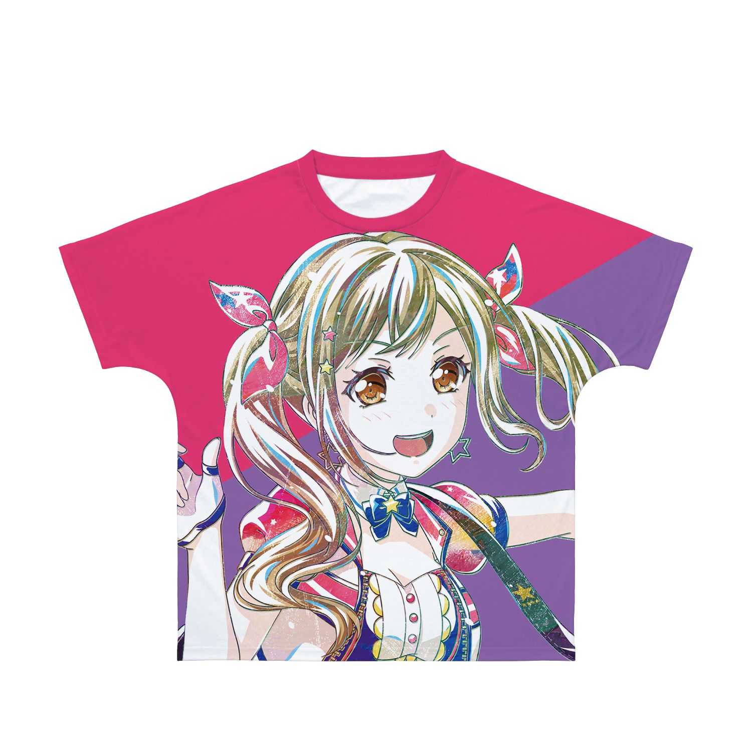 BanG Dream! ガールズバンドパーティ! 市ヶ谷 有咲 Ani-Art 第4弾 フルグラフィックTシャツユニセックス(サイズ/XL) - 官方商品图片 | AniSmile