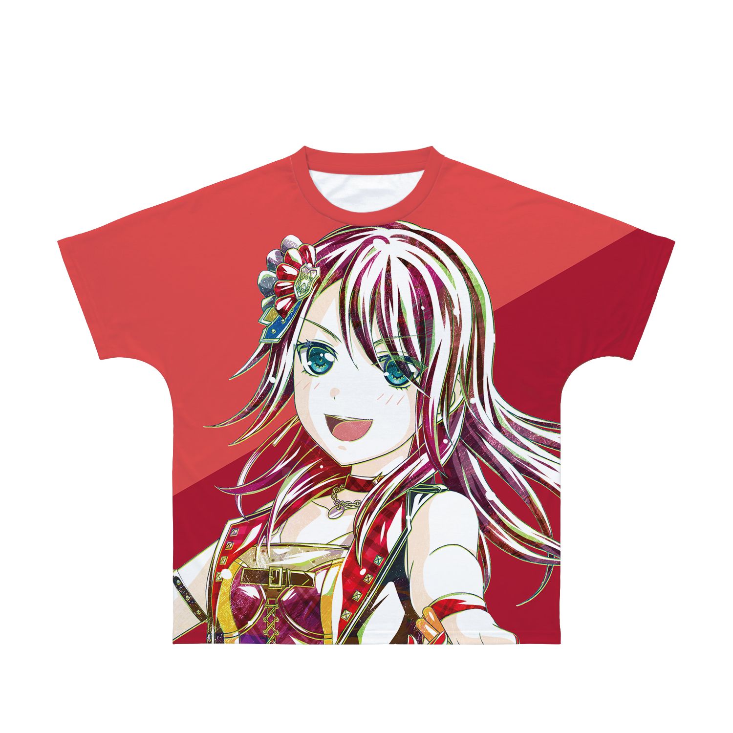 BanG Dream! ガールズバンドパーティ! 宇田川 巴 Ani-Art 第4弾 フルグラフィックTシャツユニセックス(サイズ/M) - official product image | AniSmile