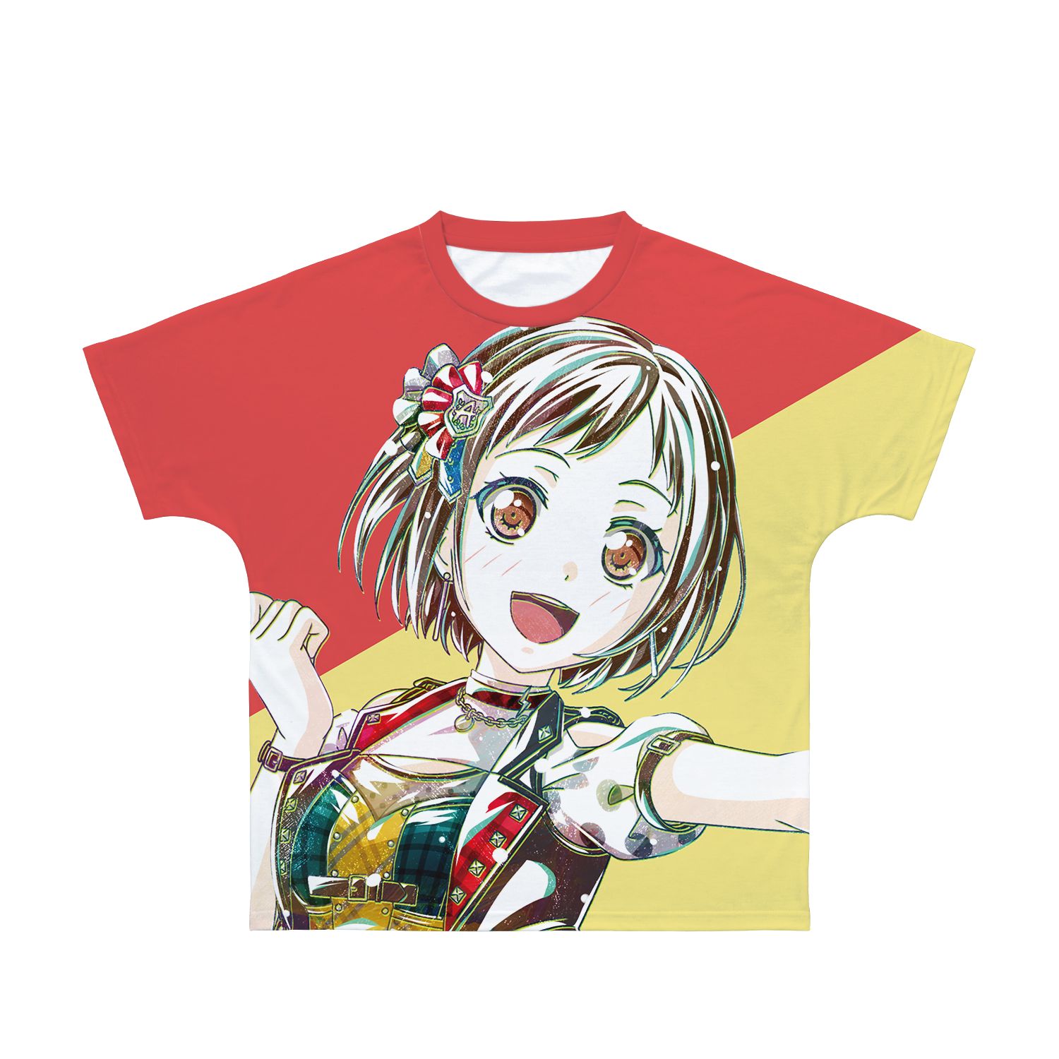 BanG Dream! ガールズバンドパーティ! 羽沢 つぐみ Ani-Art 第4弾 フルグラフィックTシャツユニセックス(サイズ/S) - 官方商品图片 | AniSmile