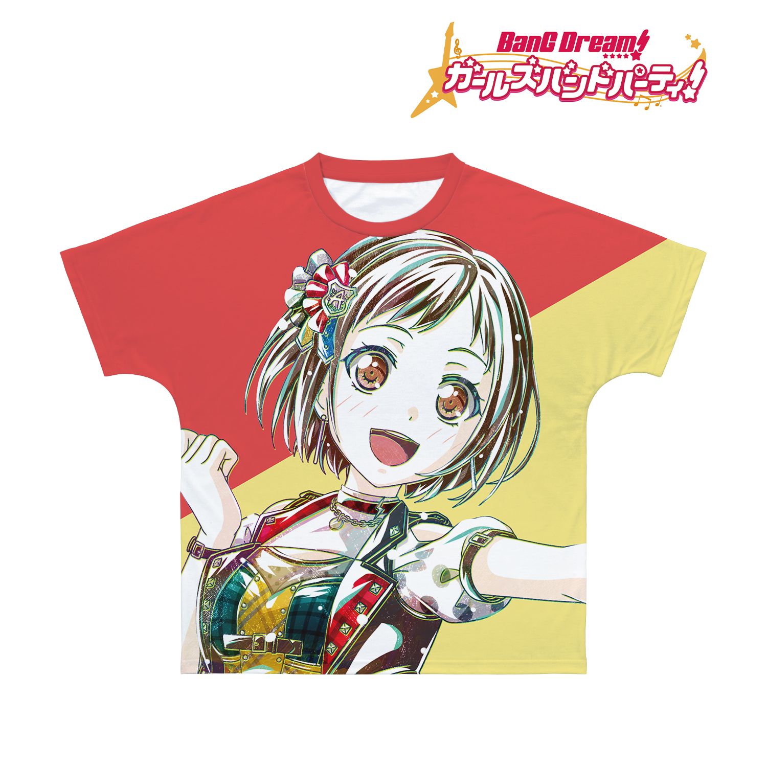 BanG Dream! ガールズバンドパーティ! 羽沢 つぐみ Ani-Art 第4弾 フルグラフィックTシャツユニセックス(サイズ/XS) 图片 3 | AniSmile