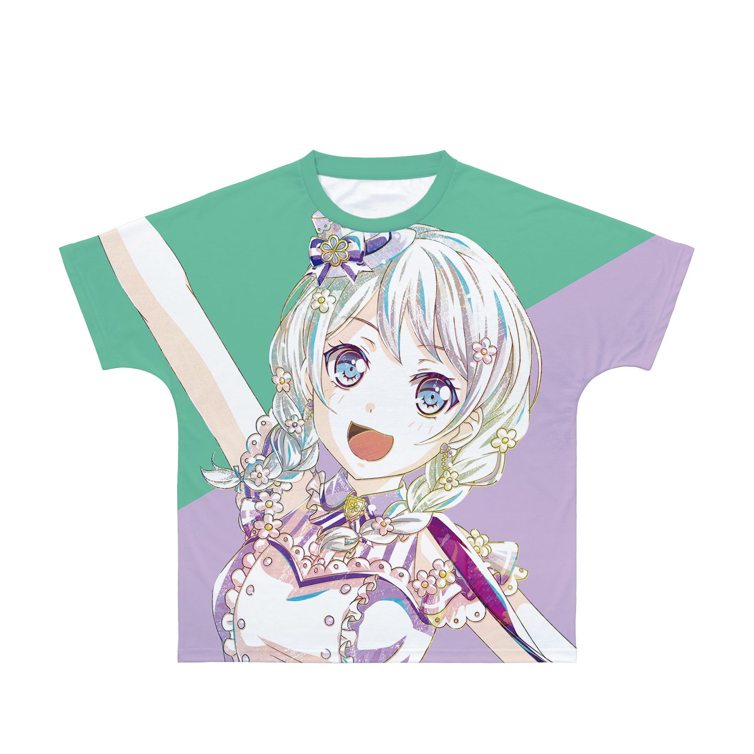 BanG Dream! ガールズバンドパーティ! 若宮 イヴ Ani-Art 第4弾 フルグラフィックTシャツユニセックス(サイズ/L) - official product image | AniSmile