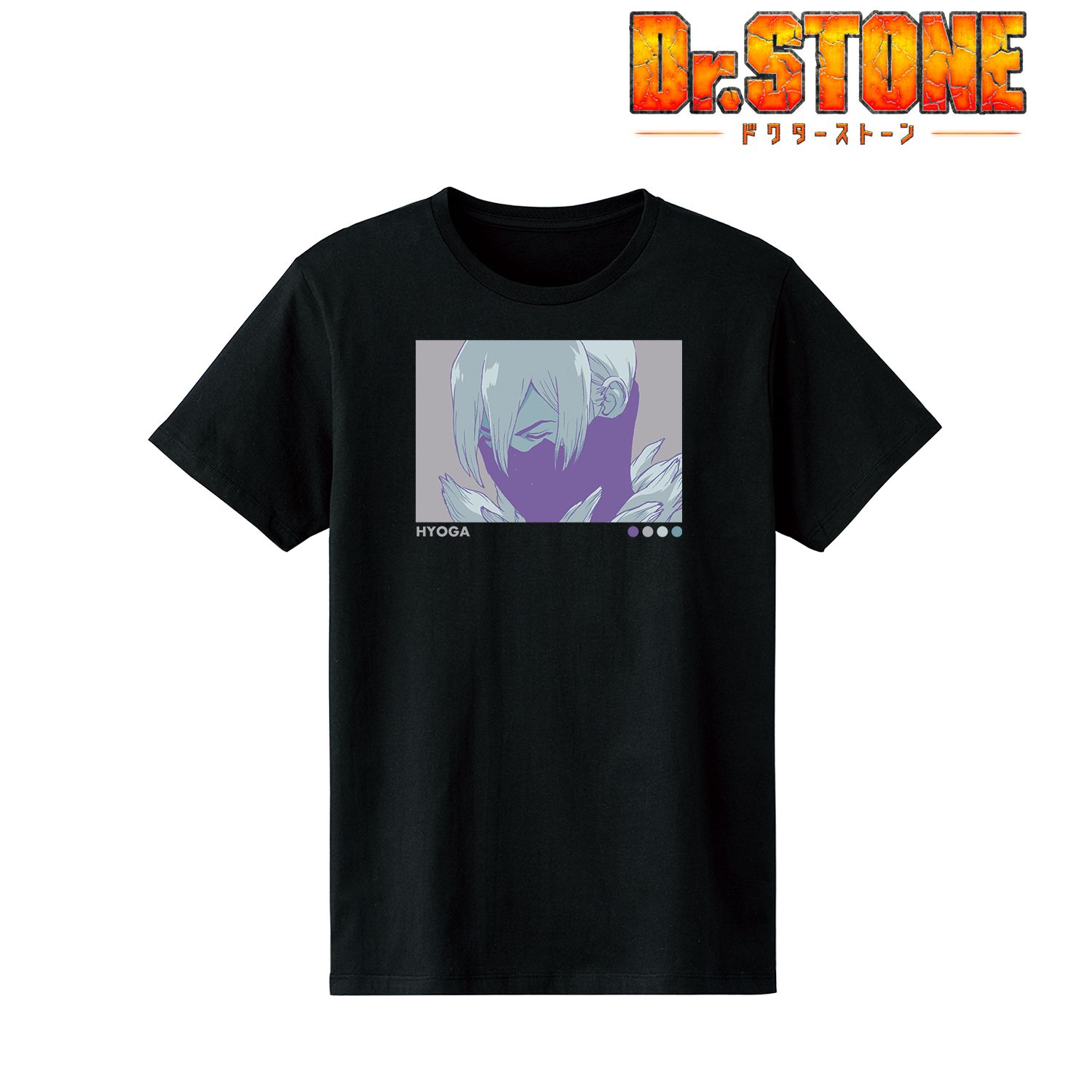 TVアニメ「Dr.STONE」 氷月 paleful Tシャツメンズ(サイズ/S) Image 2 | AniSmile