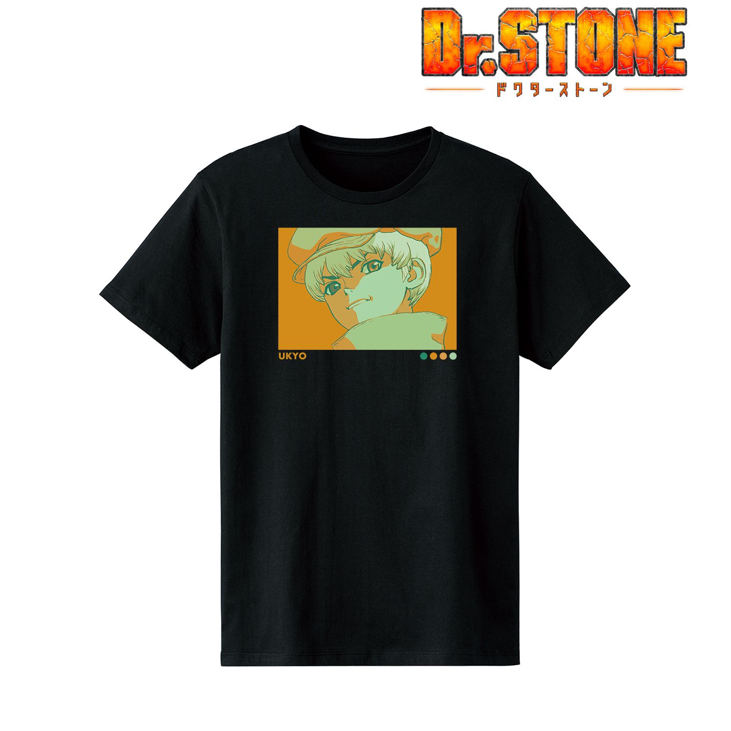 TVアニメ「Dr.STONE」 西園寺羽京 paleful Tシャツレディース(サイズ/L) Image 2 | AniSmile
