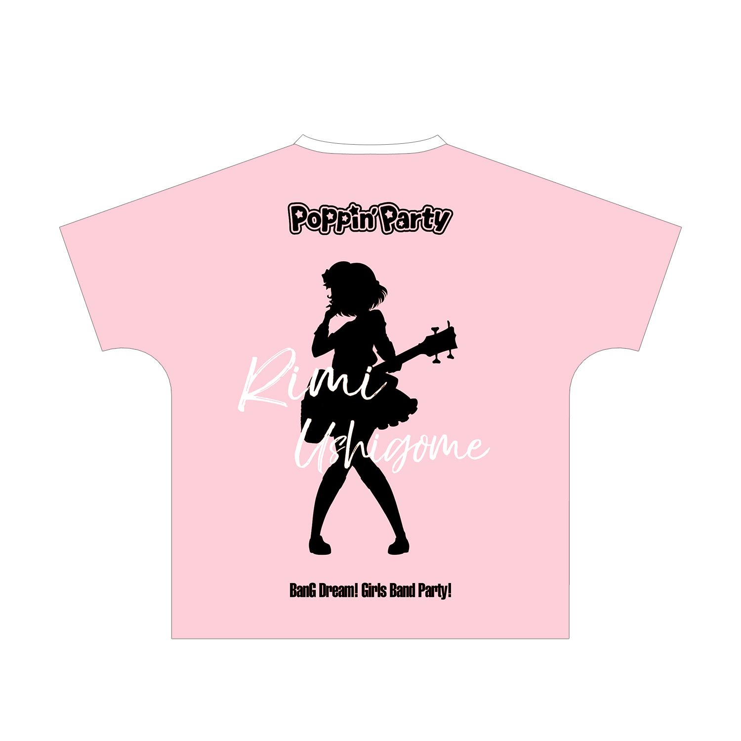 BanG Dream! ガールズバンドパーティ! 牛込 りみ Ani-Art フルグラフィックTシャツ vol.3ユニセックス(サイズ/S) 画像 3 | AniSmile