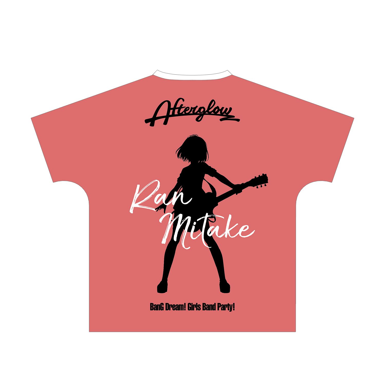BanG Dream! ガールズバンドパーティ! 美竹 蘭 Ani-Art フルグラフィックTシャツ vol.3ユニセックス(サイズ/L) 画像 2 | AniSmile