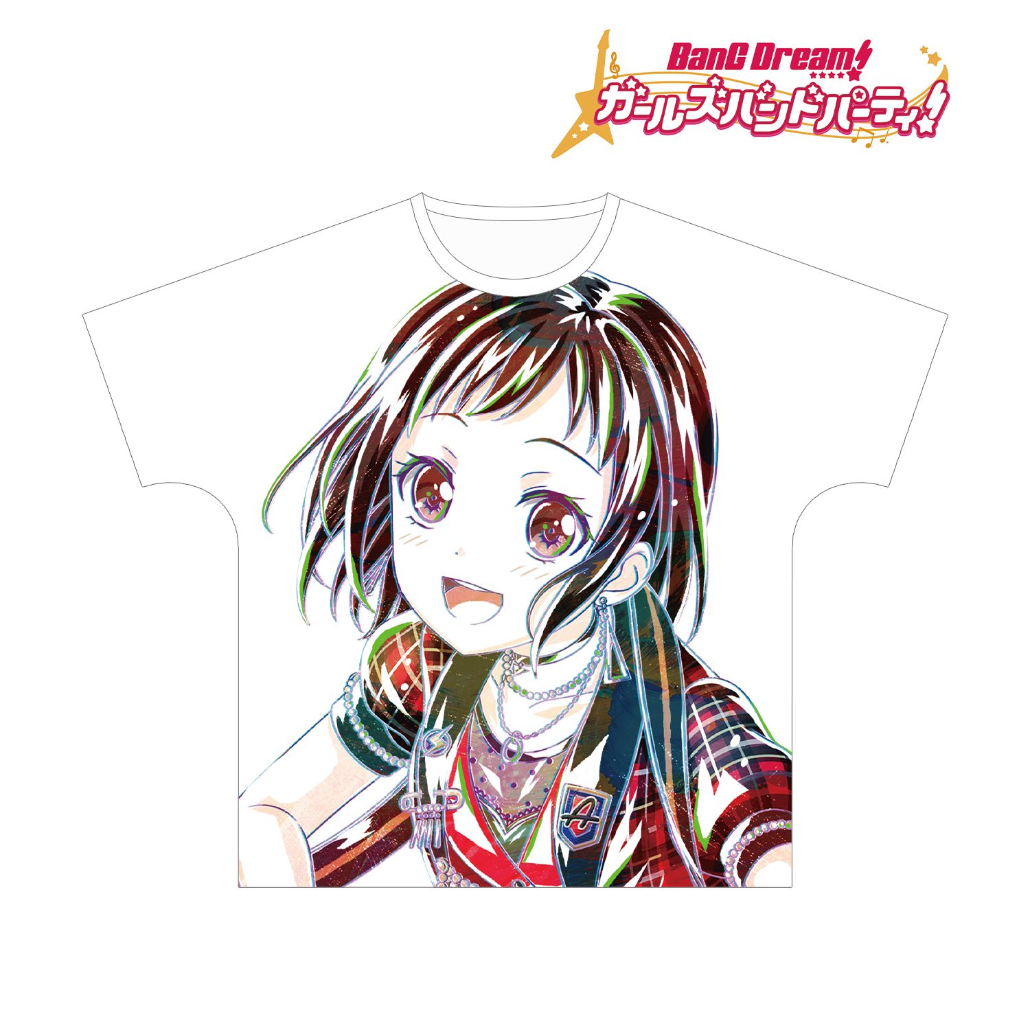 BanG Dream! ガールズバンドパーティ! 羽沢 つぐみ Ani-Art フルグラフィックTシャツ vol.3ユニセックス(サイズ/XL) 画像 3 | AniSmile