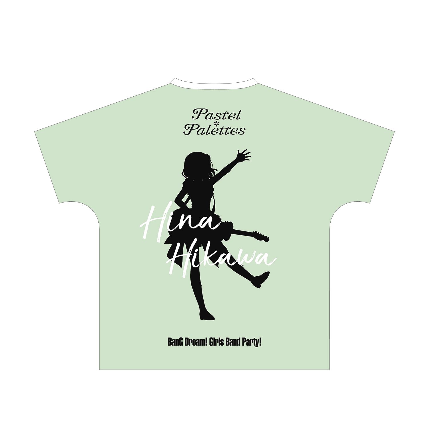 BanG Dream! ガールズバンドパーティ! 氷川 日菜 Ani-Art フルグラフィックTシャツ vol.3ユニセックス(サイズ/M) 画像 2 | AniSmile