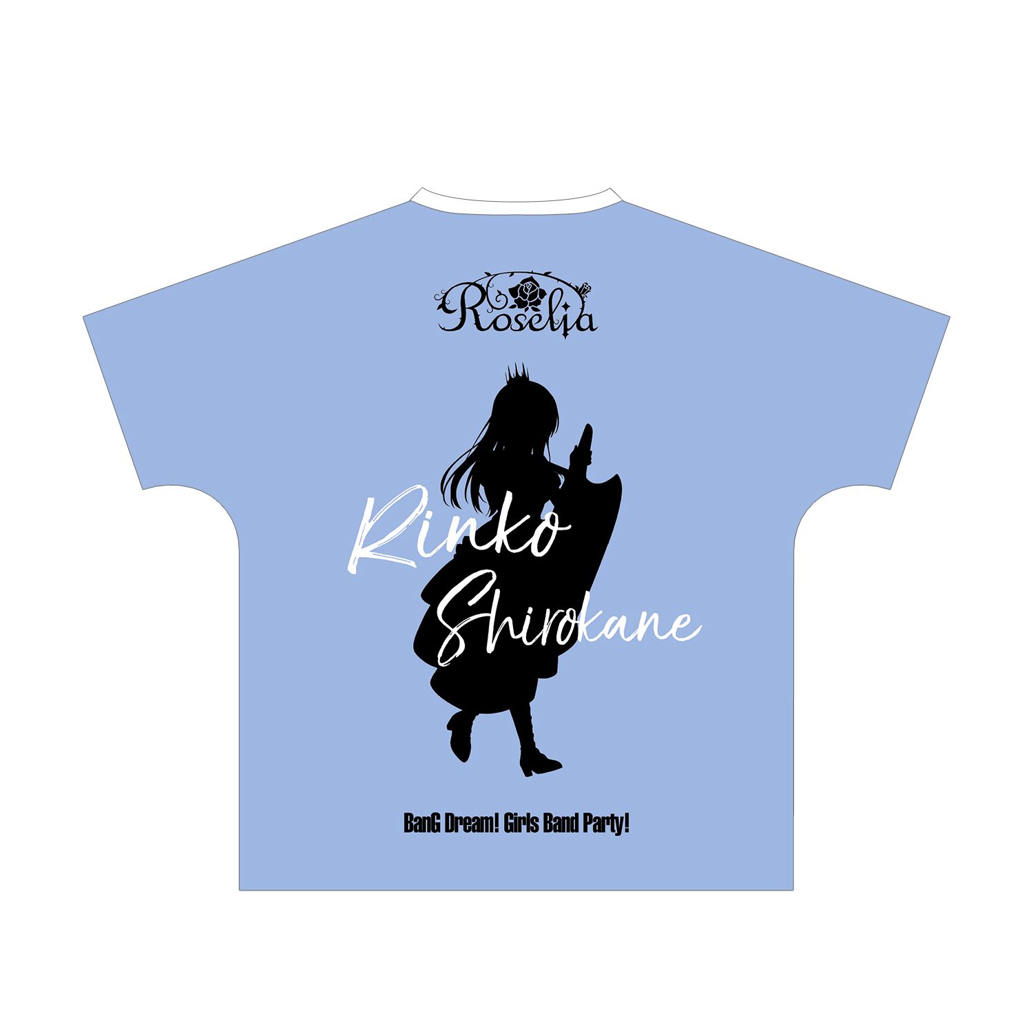 BanG Dream! ガールズバンドパーティ! 白金 燐子 Ani-Art フルグラフィックTシャツ vol.3ユニセックス(サイズ/XL) 画像 3 | AniSmile