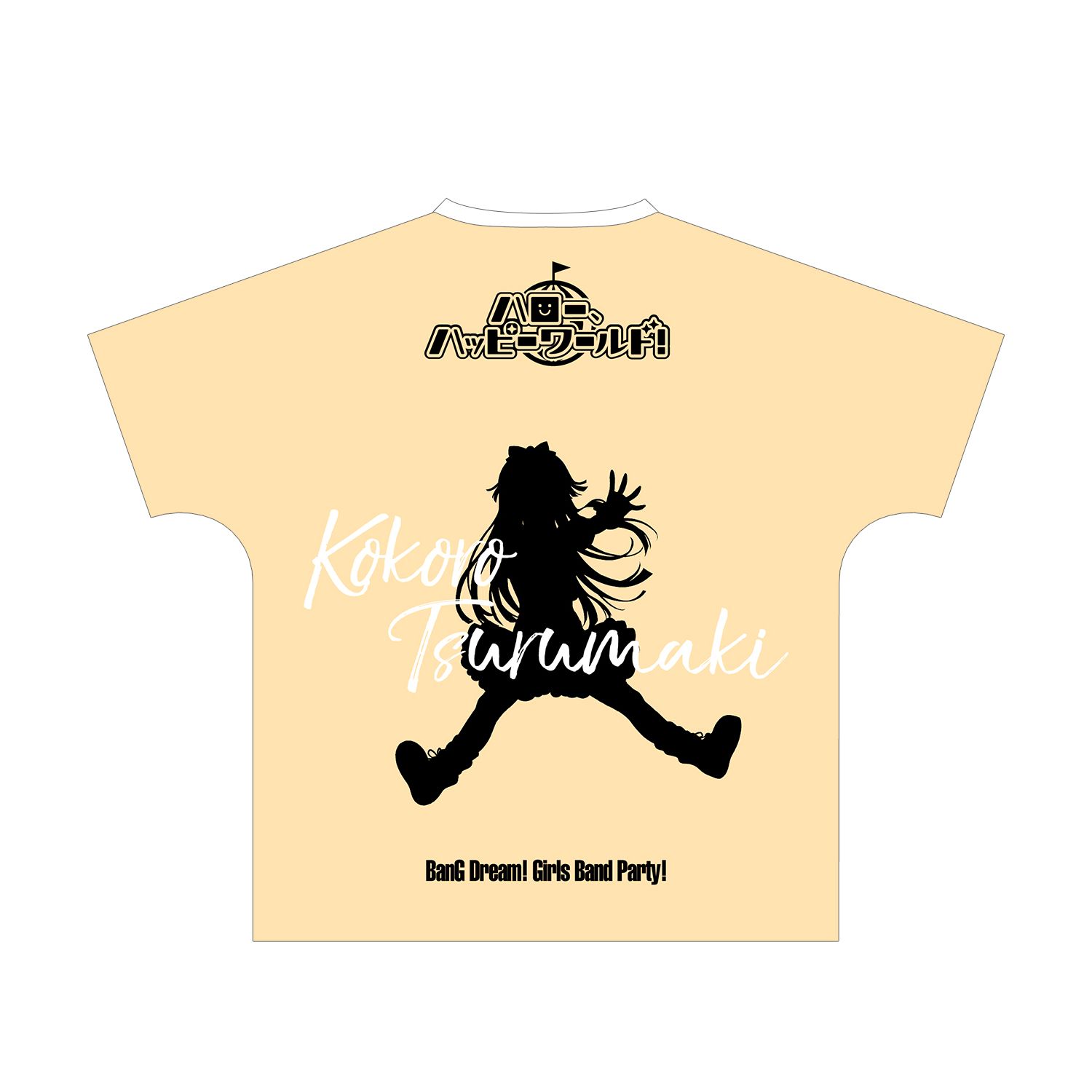 BanG Dream! ガールズバンドパーティ! 弦巻 こころ Ani-Art フルグラフィックTシャツ vol.3ユニセックス(サイズ/L) 画像 2 | AniSmile