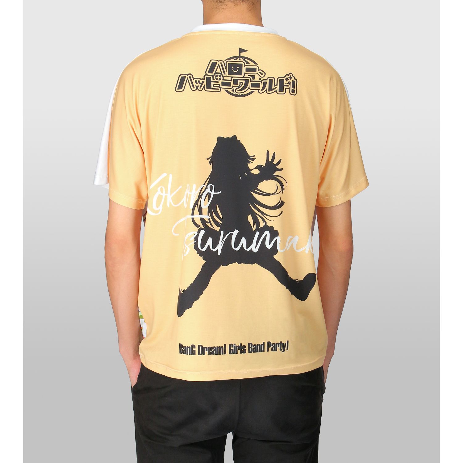 BanG Dream! ガールズバンドパーティ! 弦巻 こころ Ani-Art フルグラフィックTシャツ vol.3ユニセックス(サイズ/L) 画像 5 | AniSmile