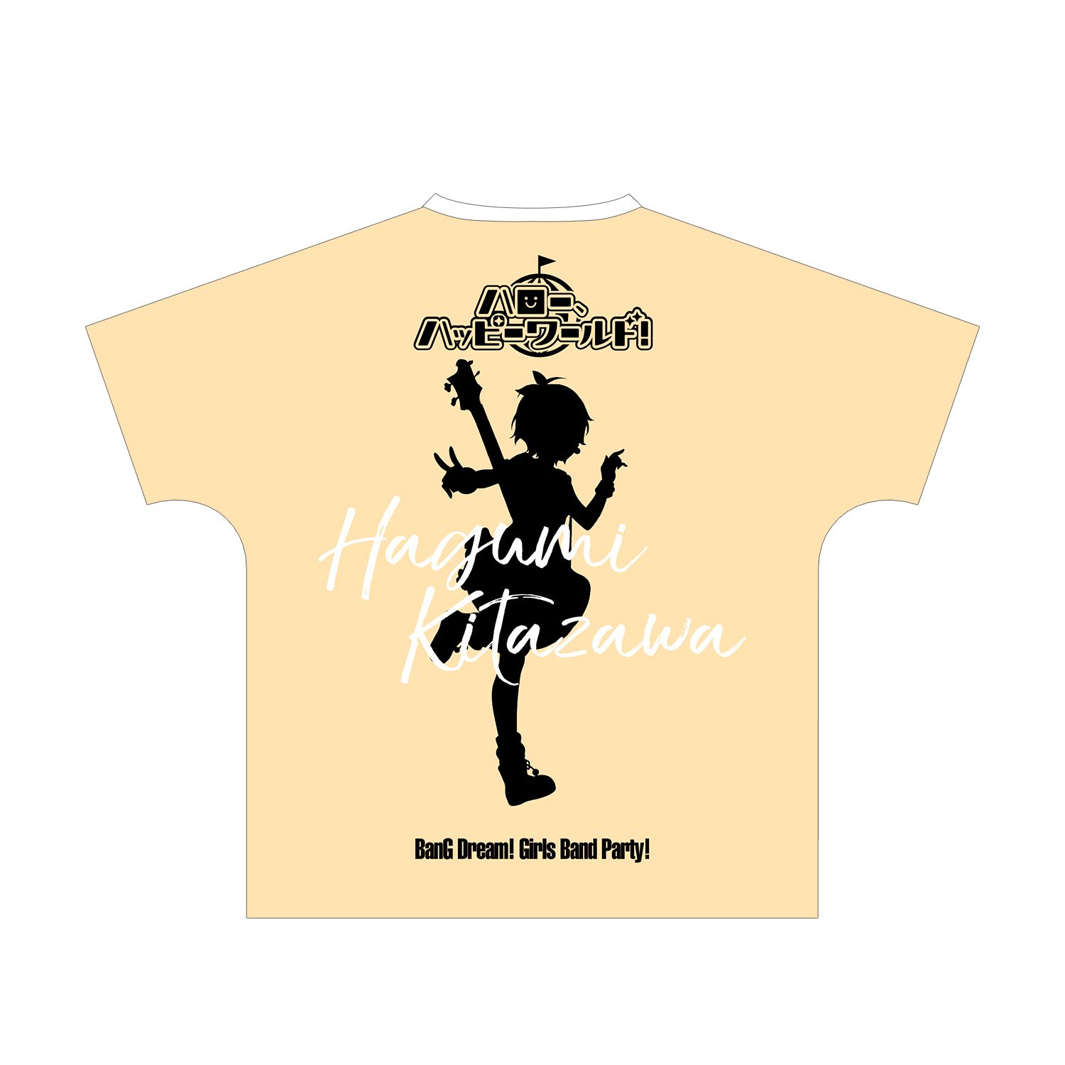 BanG Dream! ガールズバンドパーティ! 北沢 はぐみ Ani-Art フルグラフィックTシャツ vol.3ユニセックス(サイズ/M) 画像 2 | AniSmile