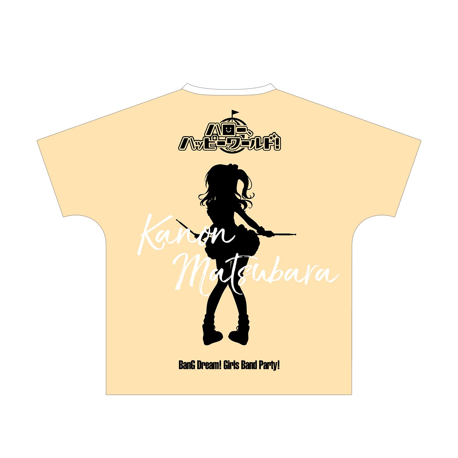BanG Dream! ガールズバンドパーティ! 松原 花音 Ani-Art フルグラフィックTシャツ vol.3ユニセックス(サイズ/S) 画像 2 | AniSmile