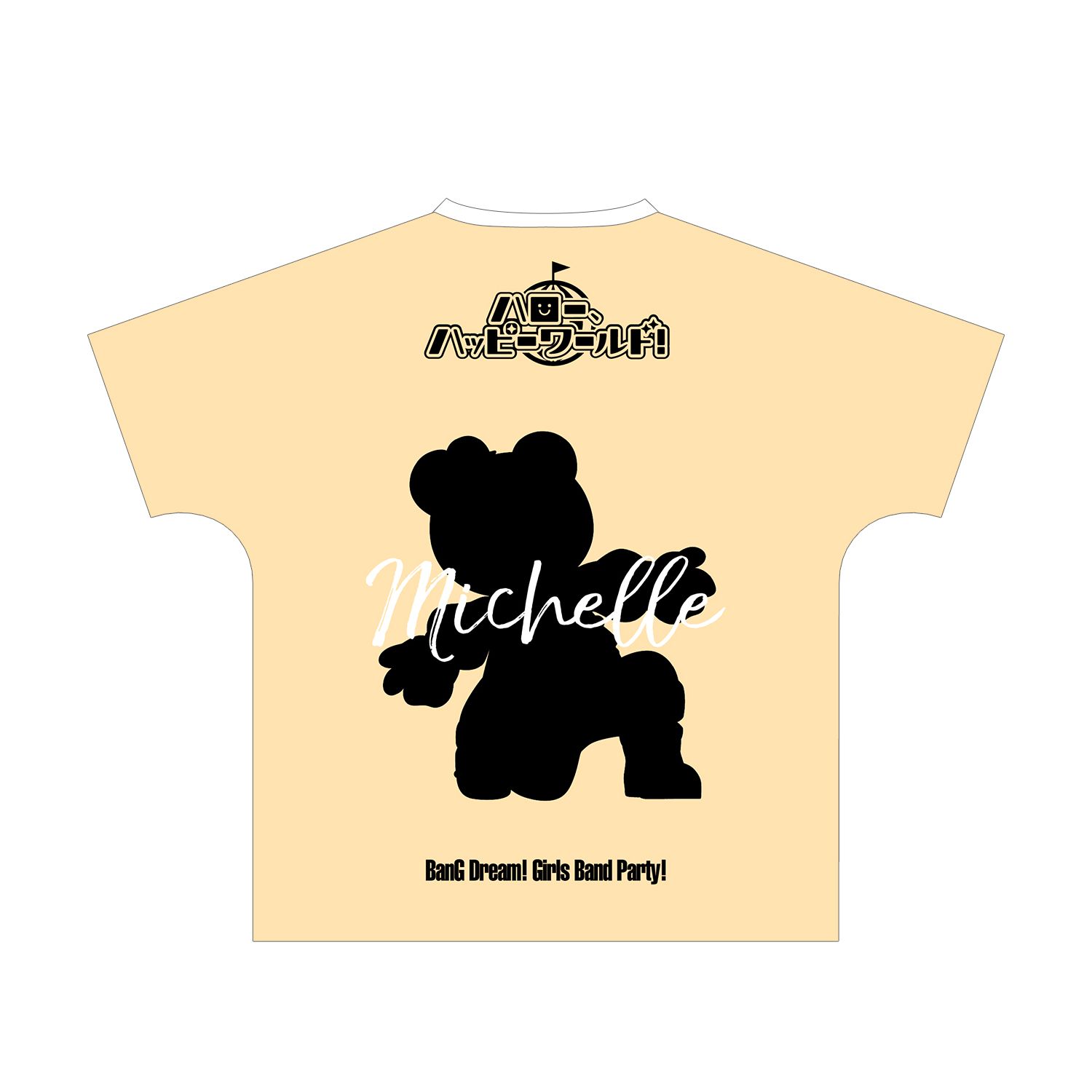 BanG Dream! ガールズバンドパーティ! ミッシェル Ani-Art フルグラフィックTシャツ vol.3ユニセックス(サイズ/L) 画像 2 | AniSmile