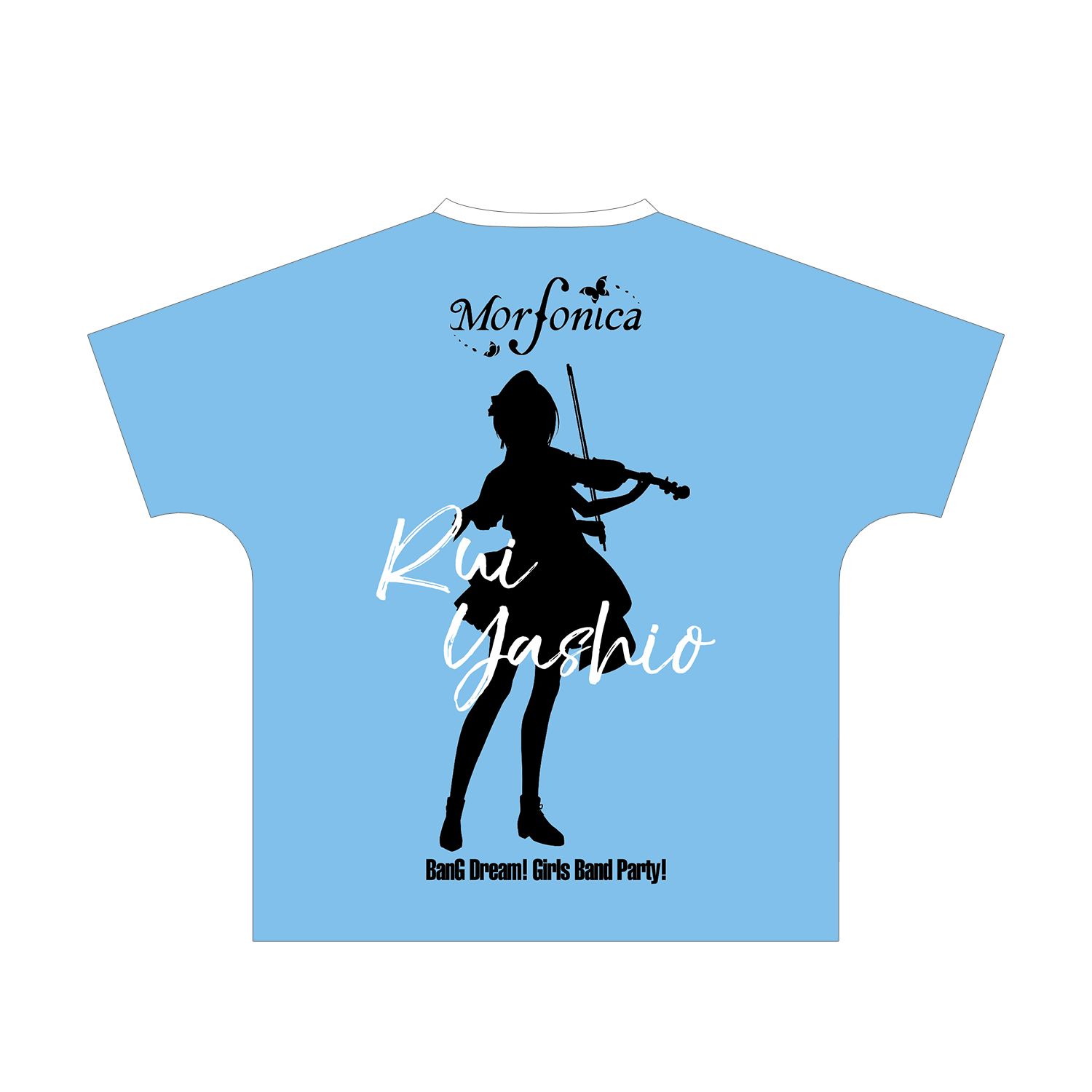 BanG Dream! ガールズバンドパーティ! 八潮 瑠唯 Ani-Art フルグラフィックTシャツ vol.3ユニセックス(サイズ/M) 画像 3 | AniSmile