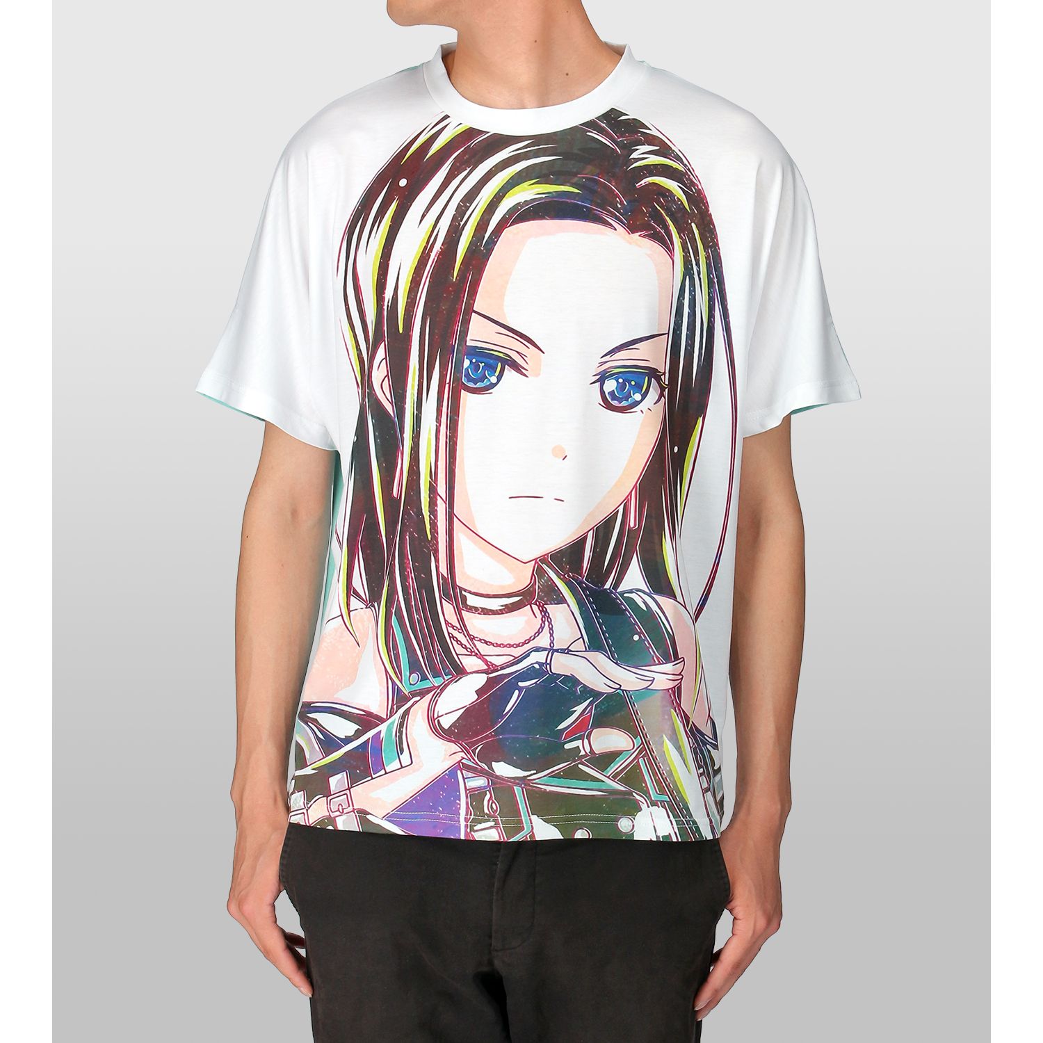 BanG Dream! ガールズバンドパーティ! レイヤ Ani-Art フルグラフィックTシャツ vol.3ユニセックス(サイズ/L) 画像 4 | AniSmile