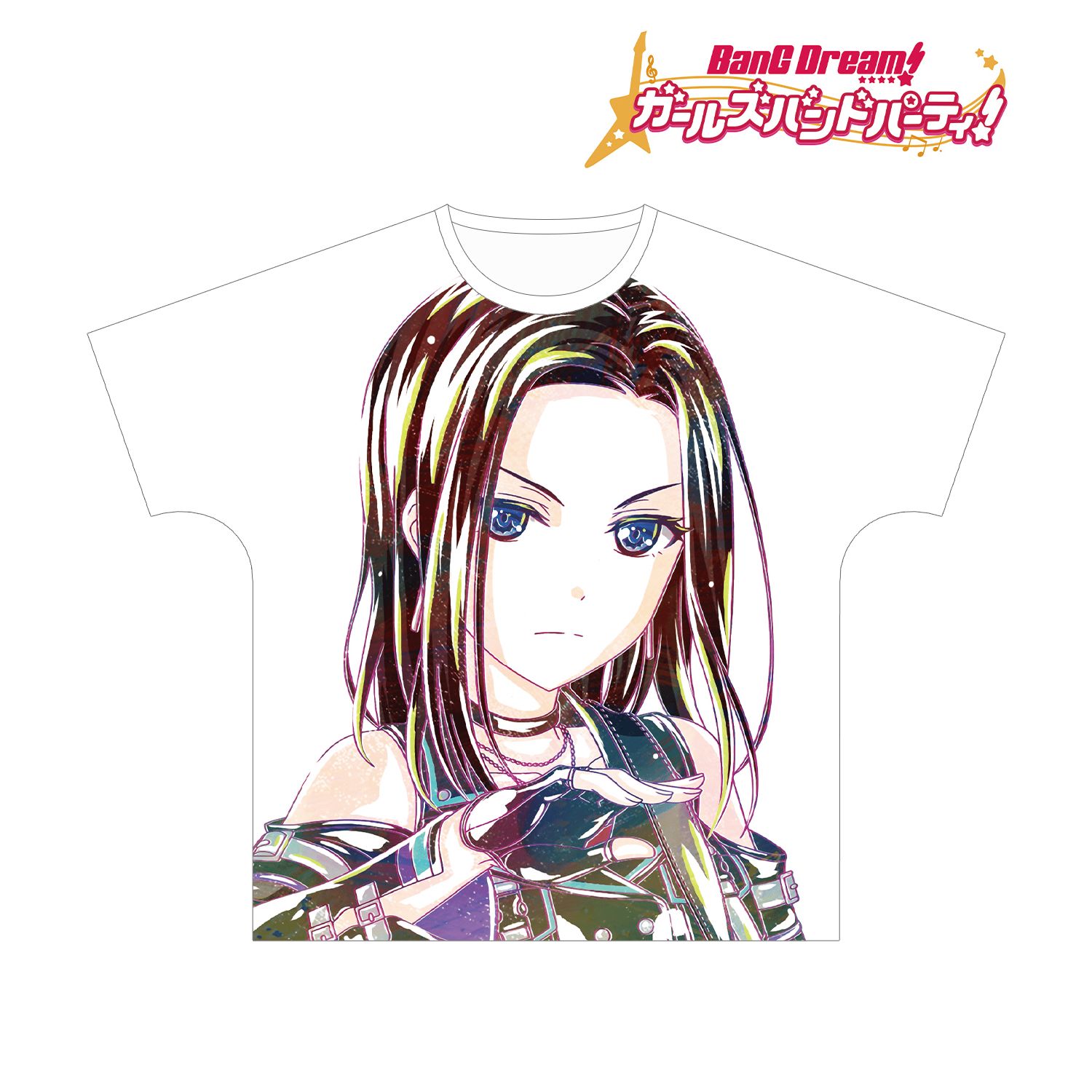 BanG Dream! ガールズバンドパーティ! レイヤ Ani-Art フルグラフィックTシャツ vol.3ユニセックス(サイズ/XL) 画像 2 | AniSmile