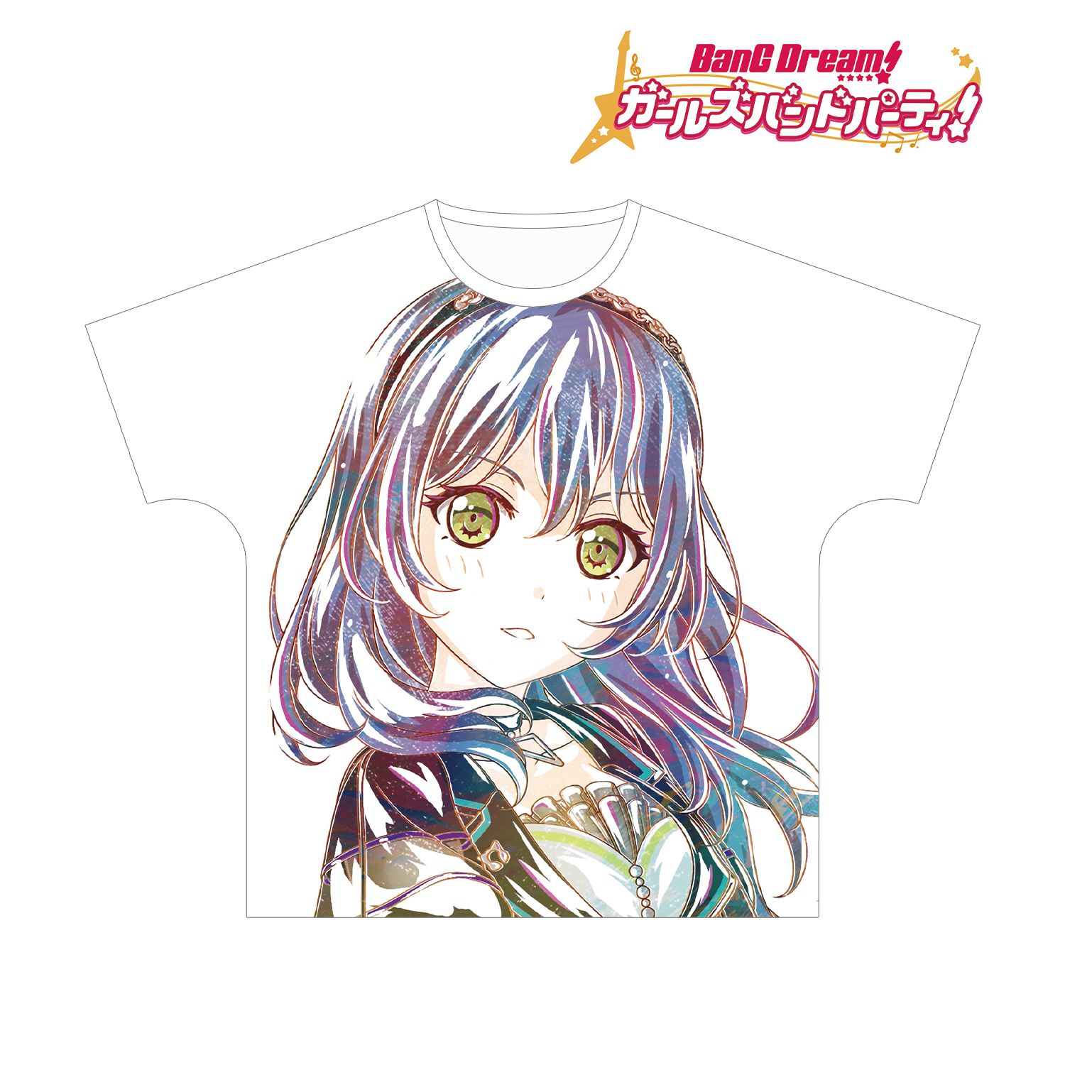 BanG Dream! ガールズバンドパーティ! ロック Ani-Art フルグラフィックTシャツ vol.3ユニセックス(サイズ/M) 画像 3 | AniSmile