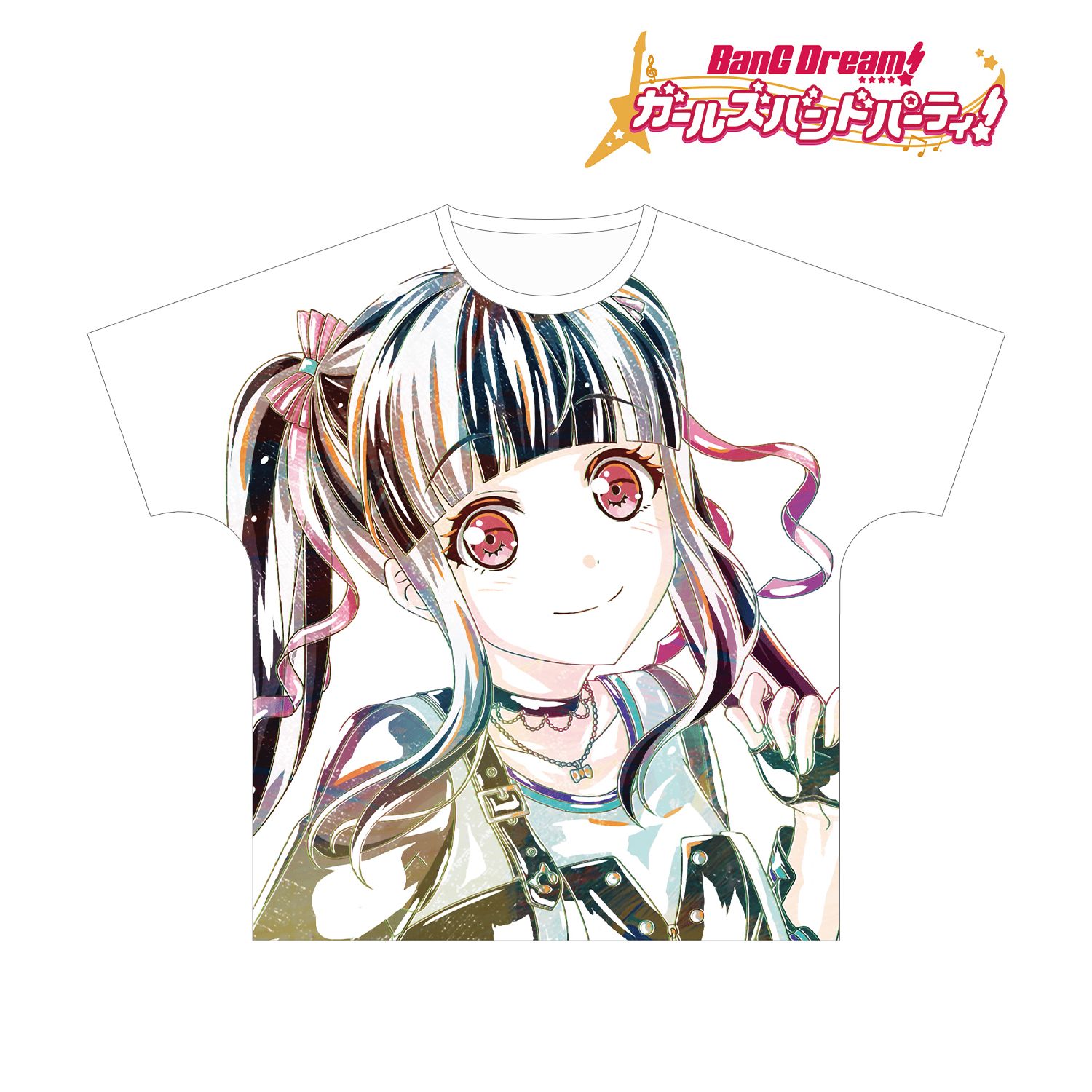 BanG Dream! ガールズバンドパーティ! パレオ Ani-Art フルグラフィックTシャツ vol.3ユニセックス(サイズ/S) 画像 2 | AniSmile