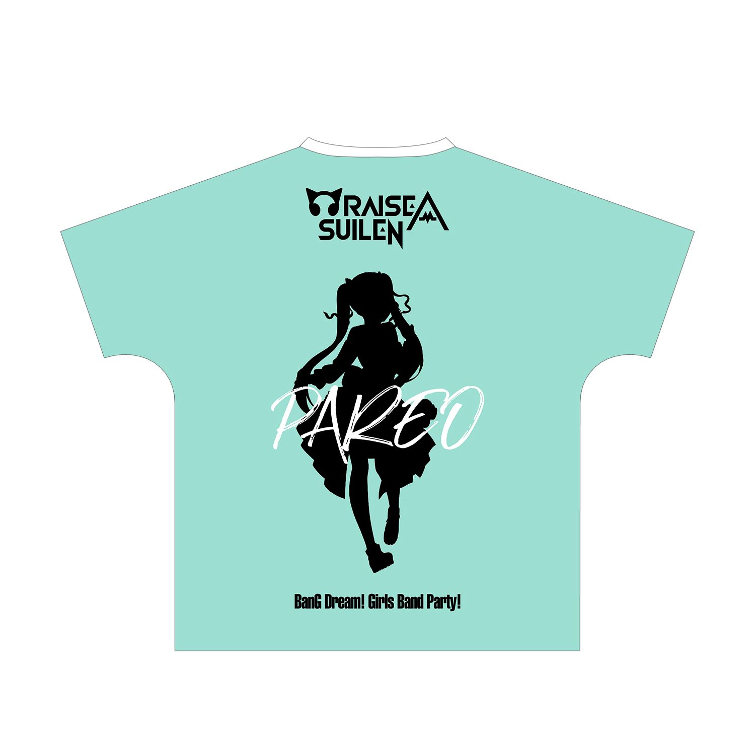 BanG Dream! ガールズバンドパーティ! パレオ Ani-Art フルグラフィックTシャツ vol.3ユニセックス(サイズ/XL) 画像 3 | AniSmile