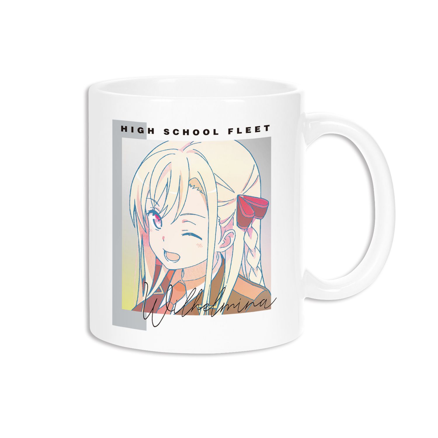 劇場版 ハイスクール・フリート ヴィルヘルミーナ Ani-Art CLEAR LABEL マグカップ 图片 3 | AniSmile