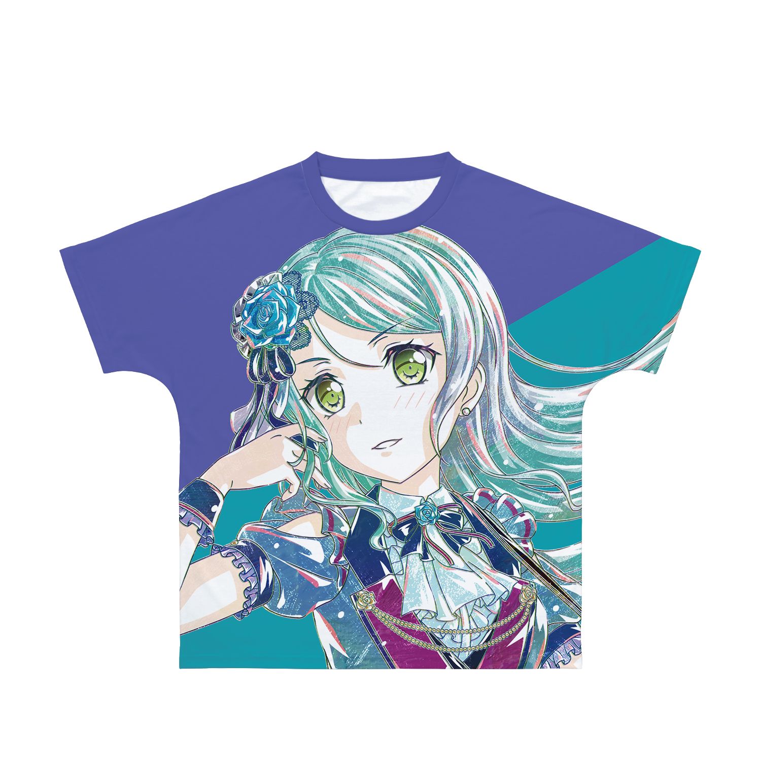 BanG Dream! ガールズバンドパーティ! 氷川 紗夜 Ani-Art 第4弾 フルグラフィックTシャツユニセックス(サイズ/S) 画像 3 | AniSmile