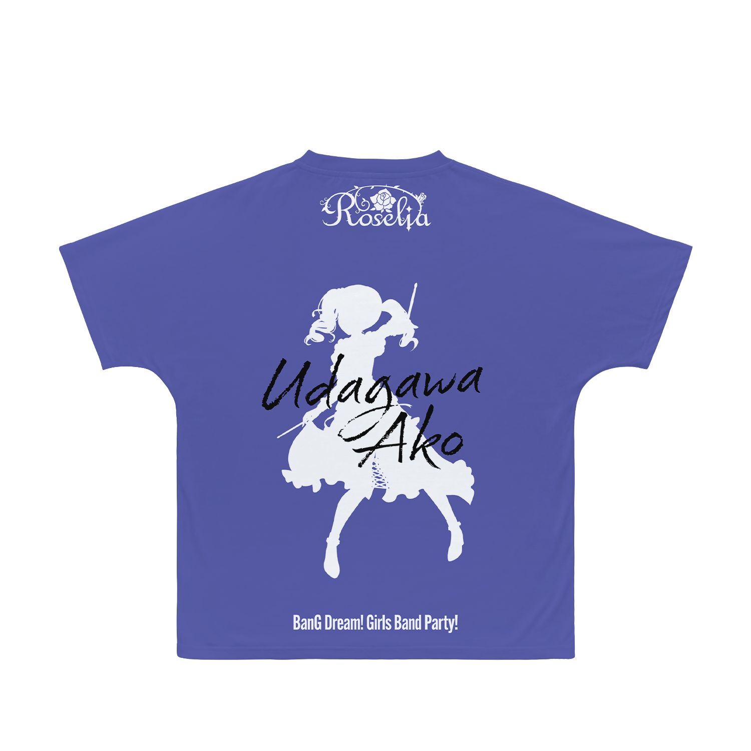 BanG Dream! ガールズバンドパーティ! 宇田川 あこ Ani-Art 第4弾 フルグラフィックTシャツユニセックス(サイズ/XXS) 画像 3 | AniSmile