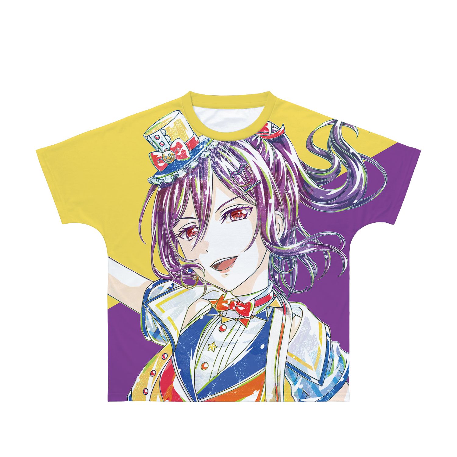 BanG Dream! ガールズバンドパーティ! 瀬田 薫 Ani-Art 第4弾 フルグラフィックTシャツユニセックス(サイズ/M) 画像 2 | AniSmile