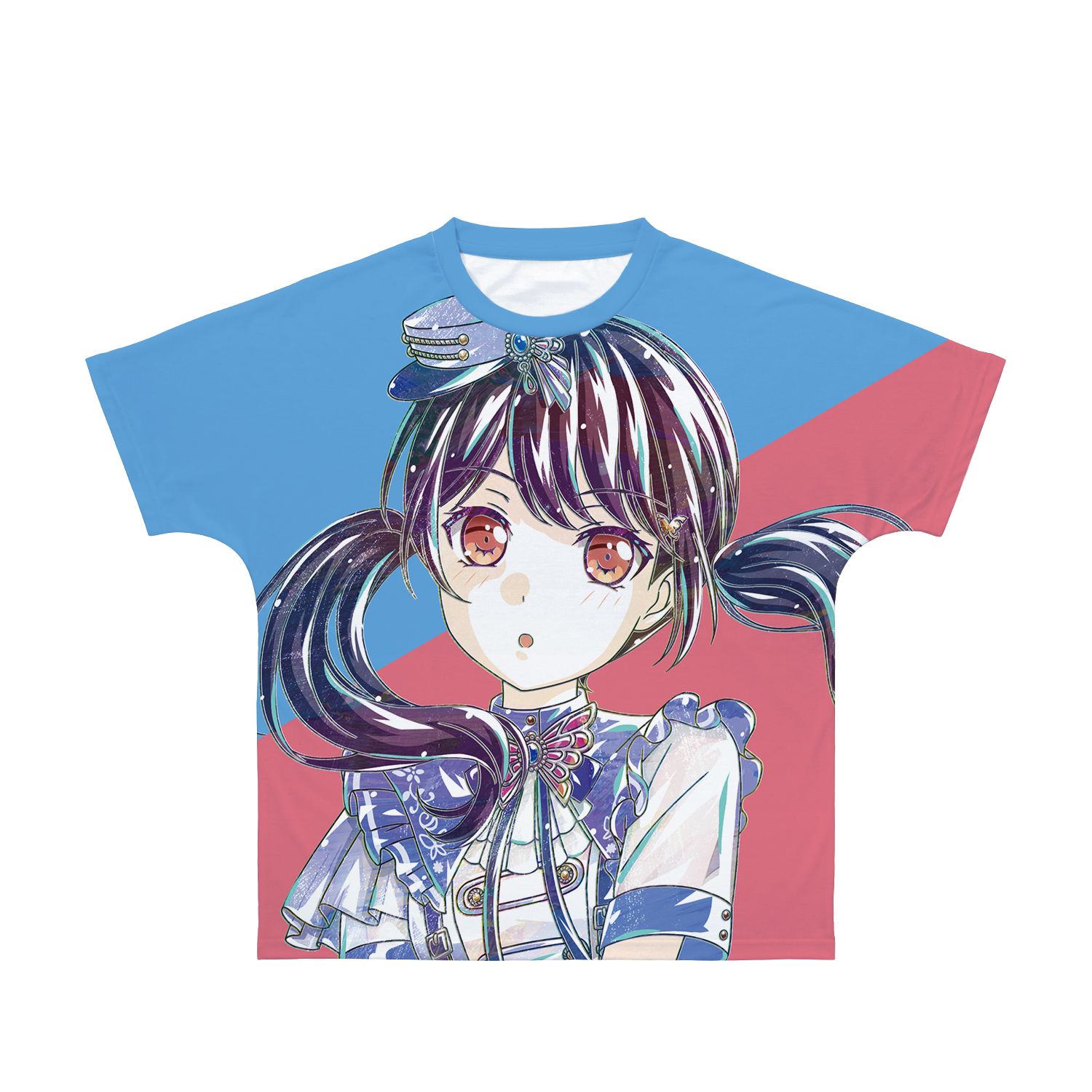 BanG Dream! ガールズバンドパーティ! 二葉 つくし Ani-Art 第4弾 フルグラフィックTシャツユニセックス(サイズ/XXS) 画像 2 | AniSmile