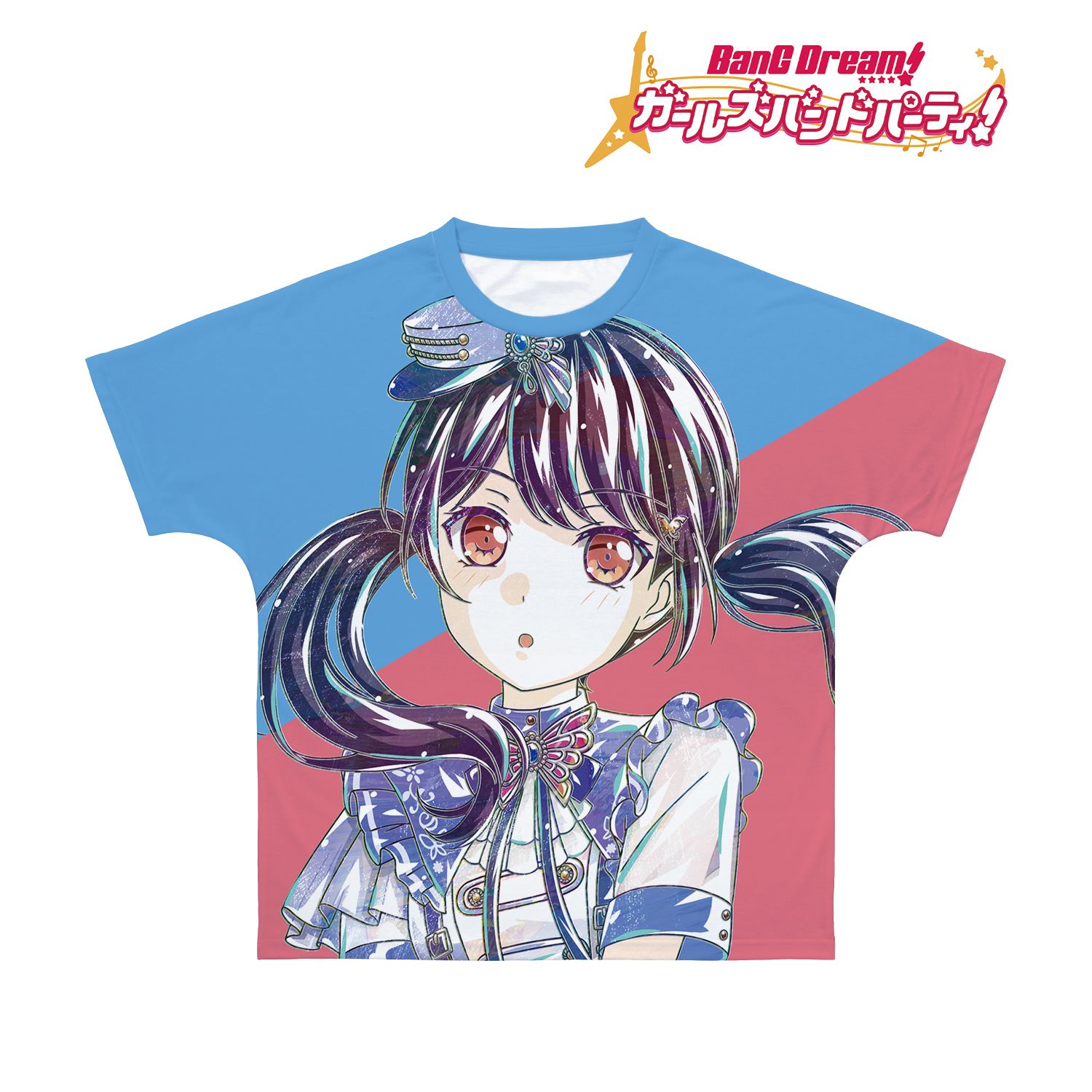 BanG Dream! ガールズバンドパーティ! 二葉 つくし Ani-Art 第4弾 フルグラフィックTシャツユニセックス(サイズ/XXS) 画像 3 | AniSmile