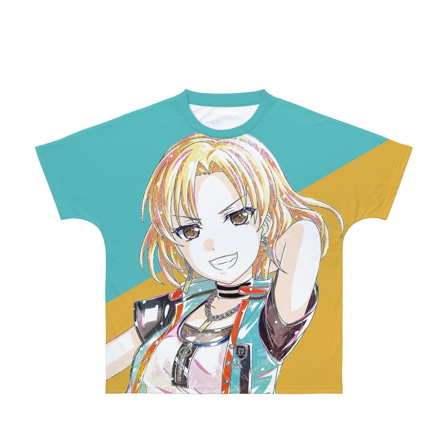 BanG Dream! ガールズバンドパーティ! マスキング Ani-Art 第4弾 フルグラフィックTシャツユニセックス(サイズ/XXS) 画像 3 | AniSmile