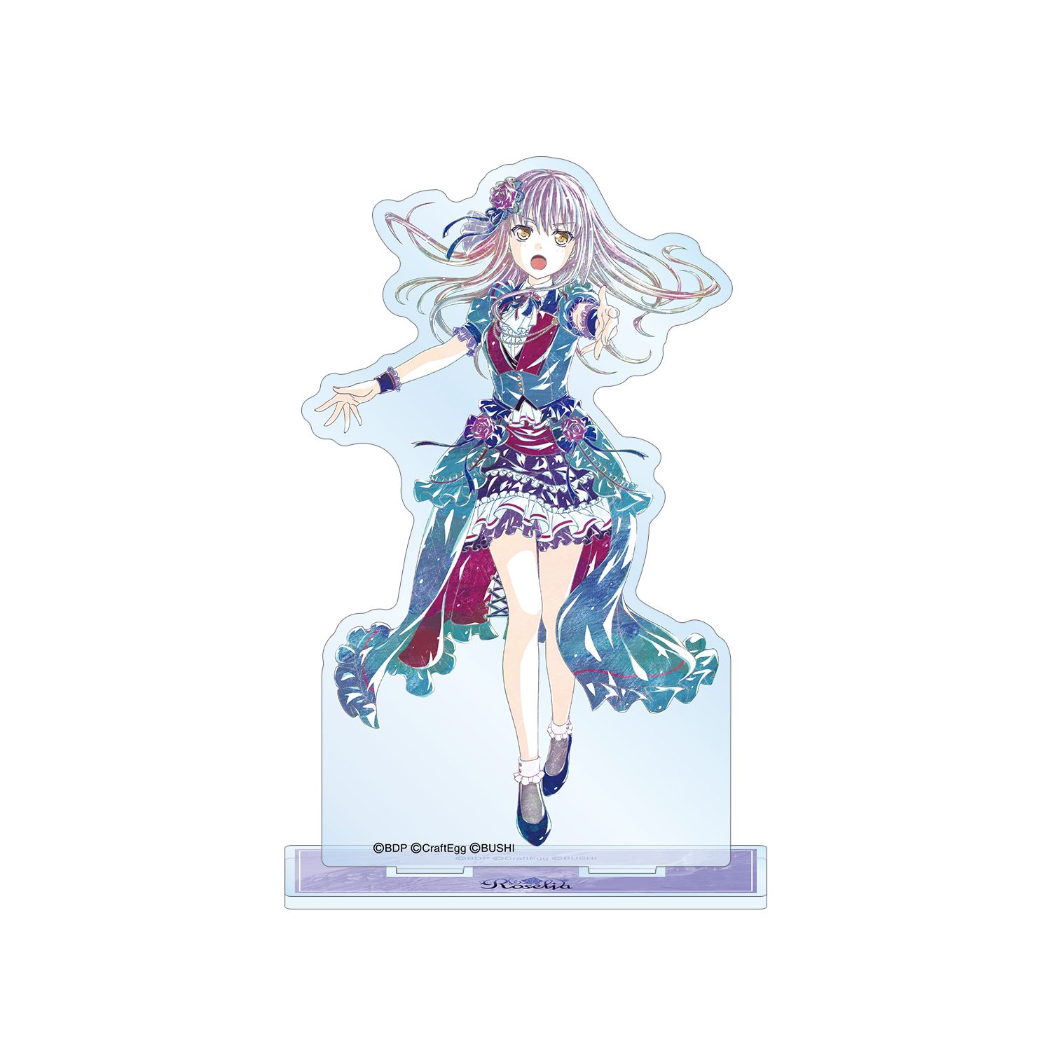 バンドリ! ガールズバンドパーティ! 湊 友希那 Ani-Art 第4弾 BIGアクリルスタンド - AniSmile