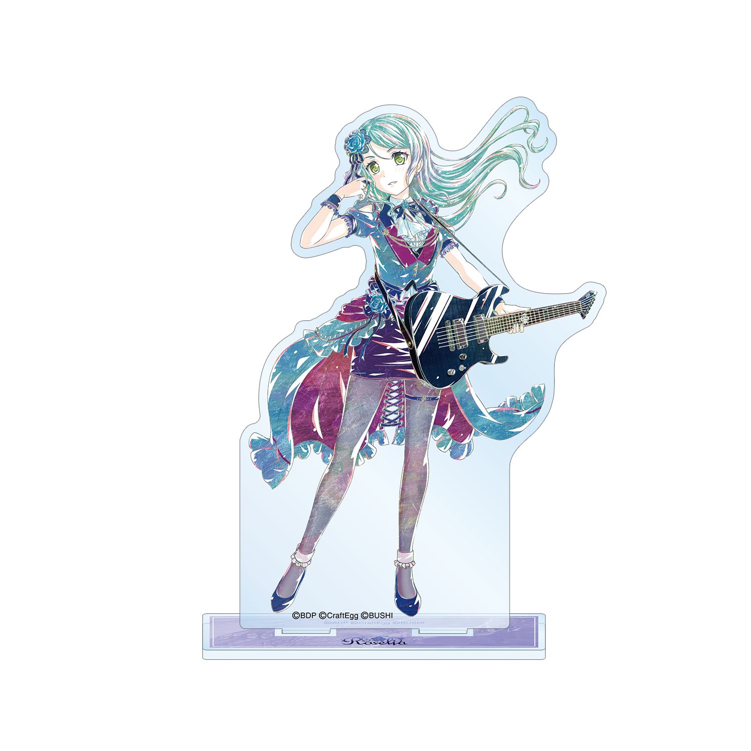 バンドリ! ガールズバンドパーティ! 氷川 紗夜 Ani-Art 第4弾 BIGアクリルスタンド - AniSmile